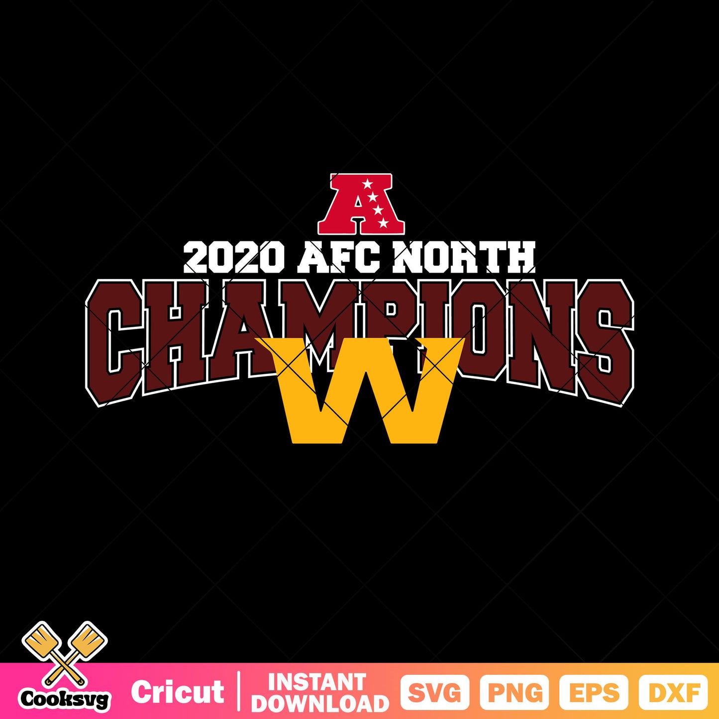 2020 afc north champions svg, washington redskin svg, nfl teams svg
