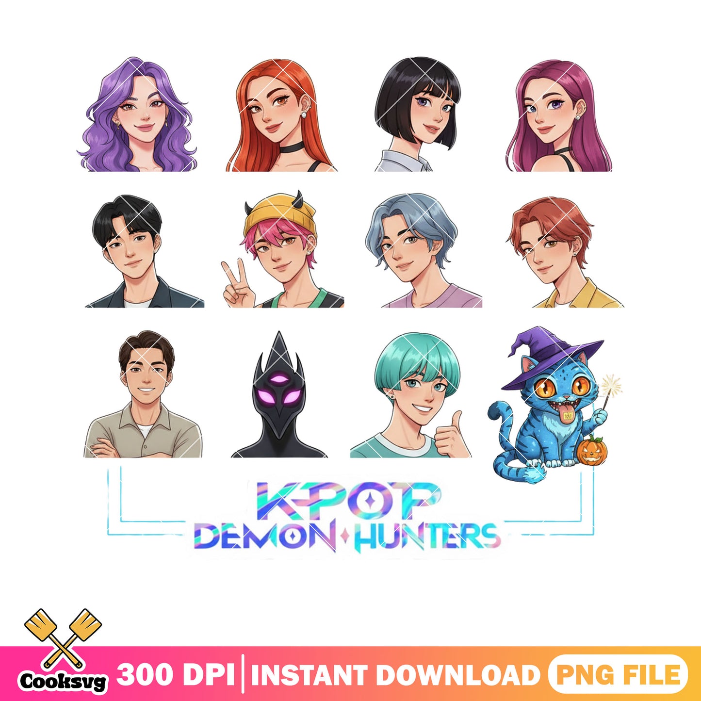 Anime style kpop member png, member kpop png, character kpop png