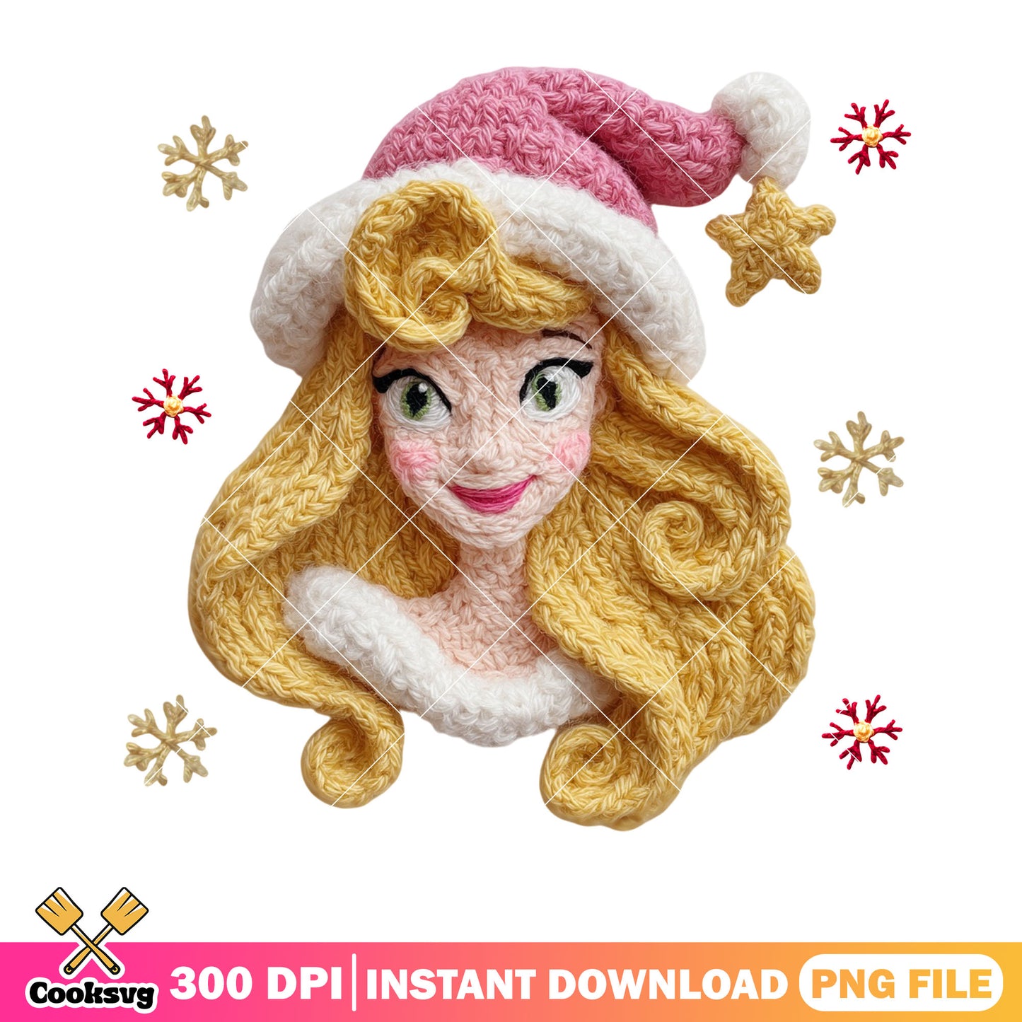 Aurora christmas vibes png, sleeping beauty png, disney christmas png