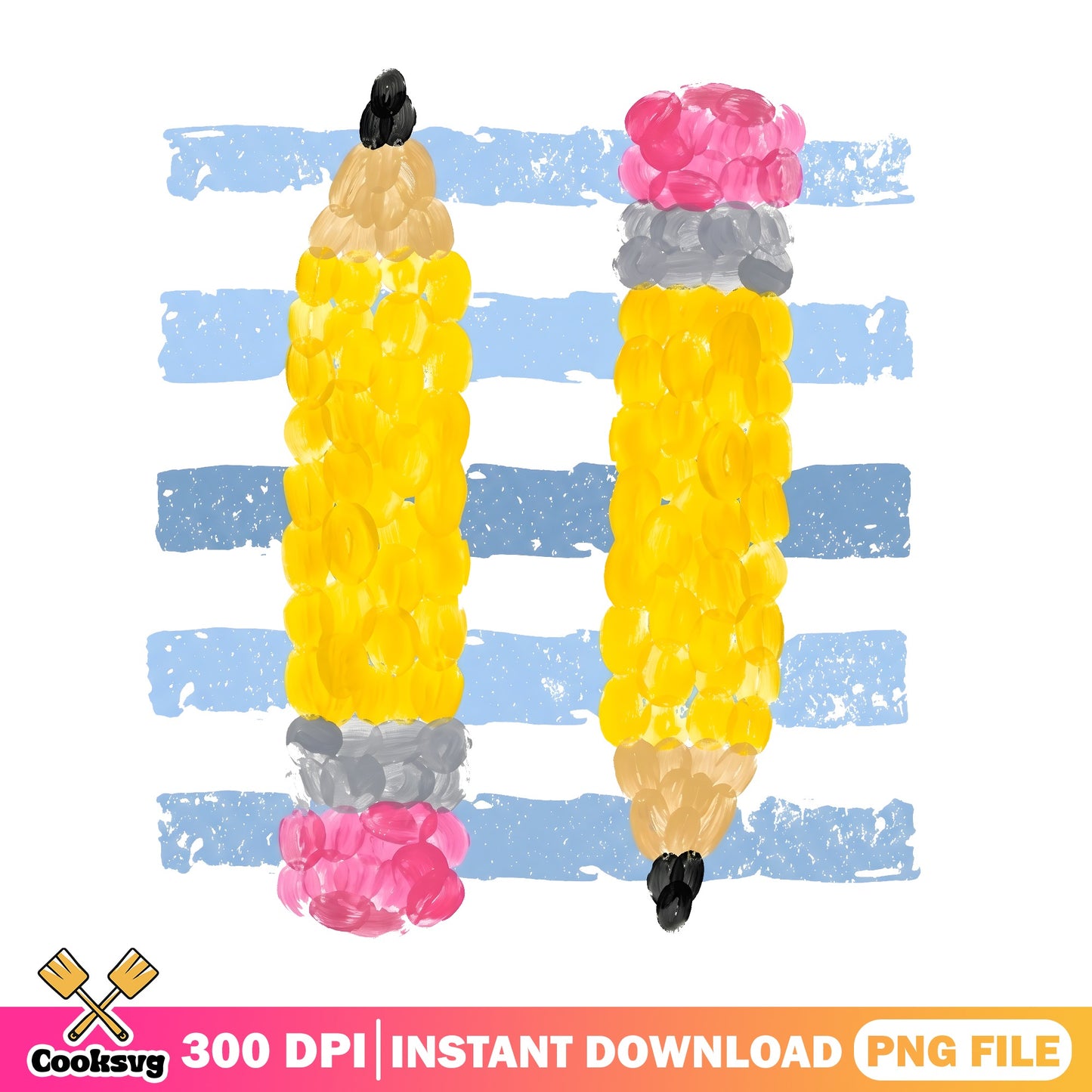 Back To School Pencil PNG, Teacher Pencil Clipart, School PNG