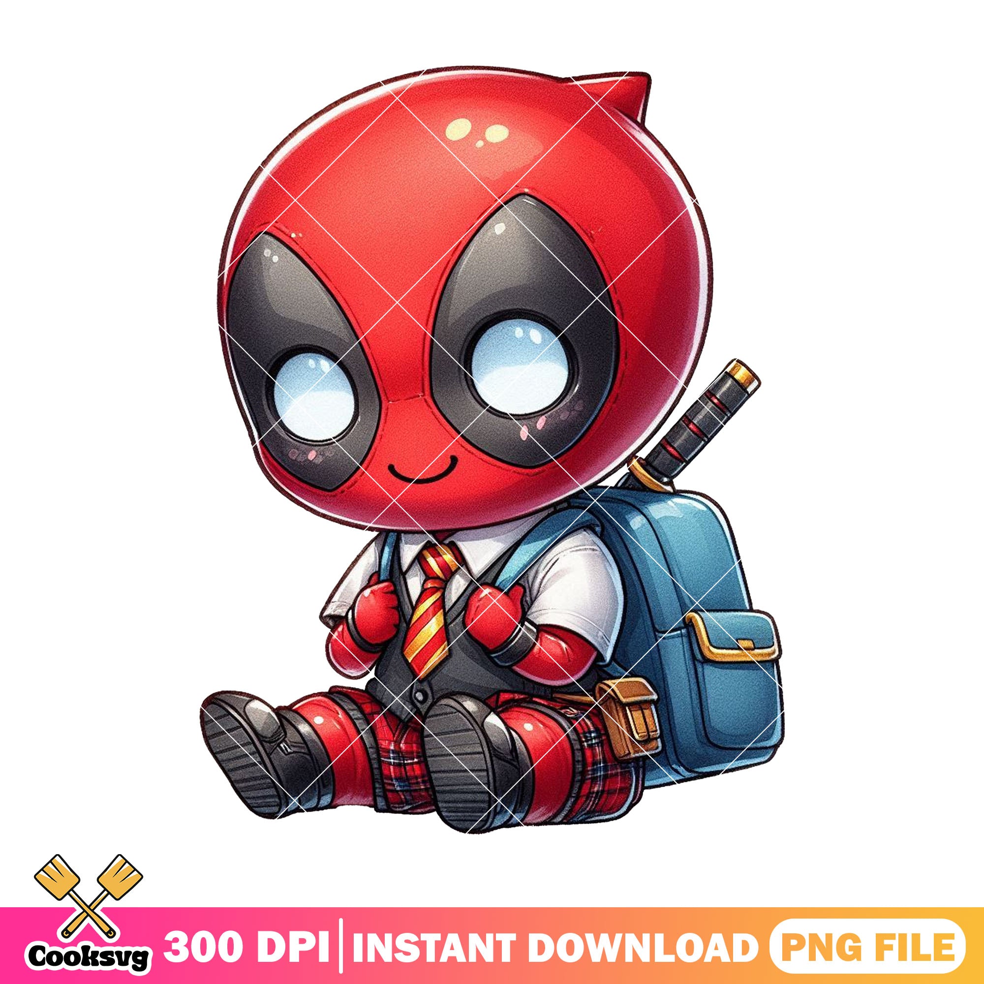 Back school deadpool png, chibi deadpool png, back to school art png –  Cooksvg, image size:2000x2000