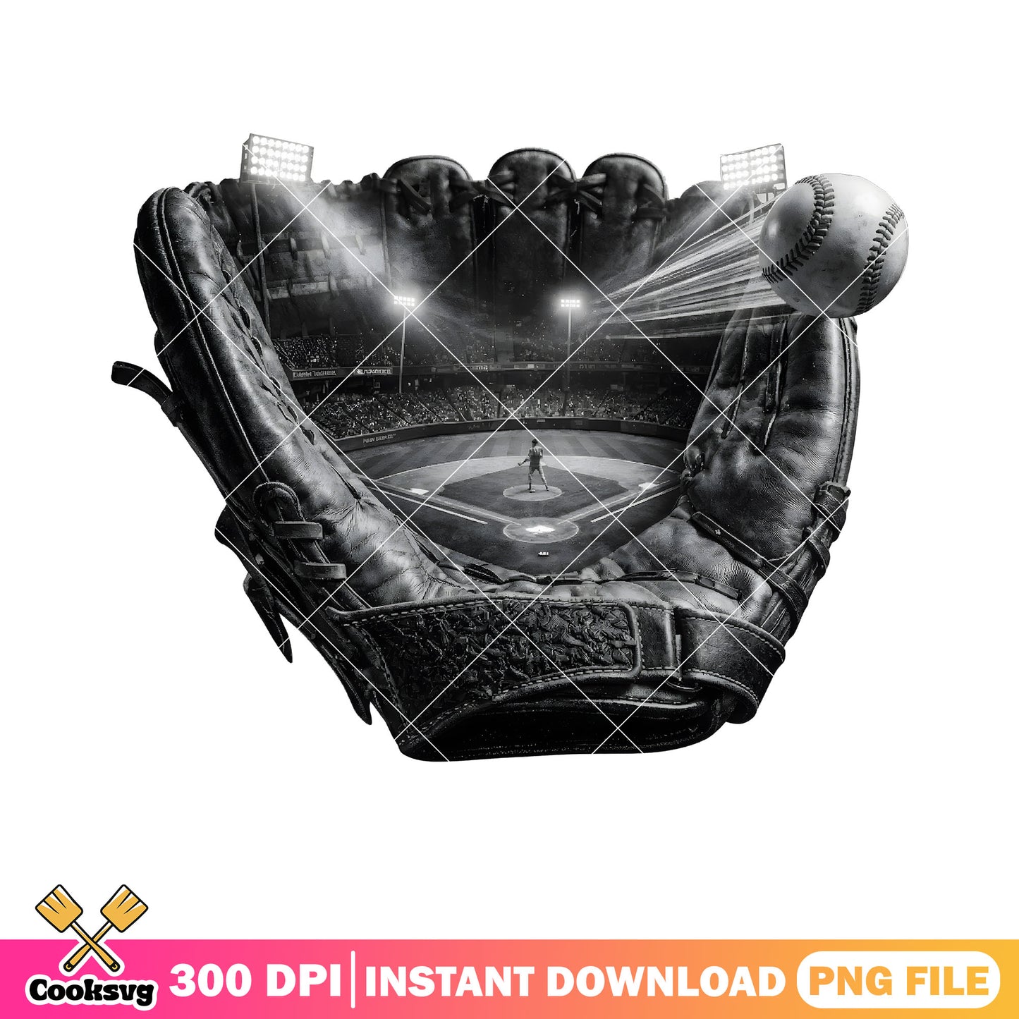 Baseball gloves poster png, mlb poster png, baseball poster png