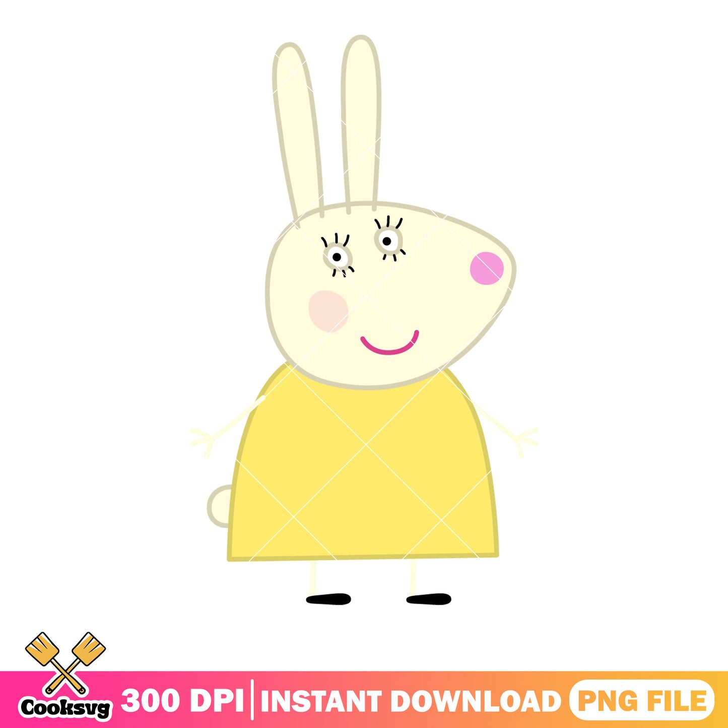 Best friend Peppa rebecca Rabit png, show for kids png, peppa pig cartoon png