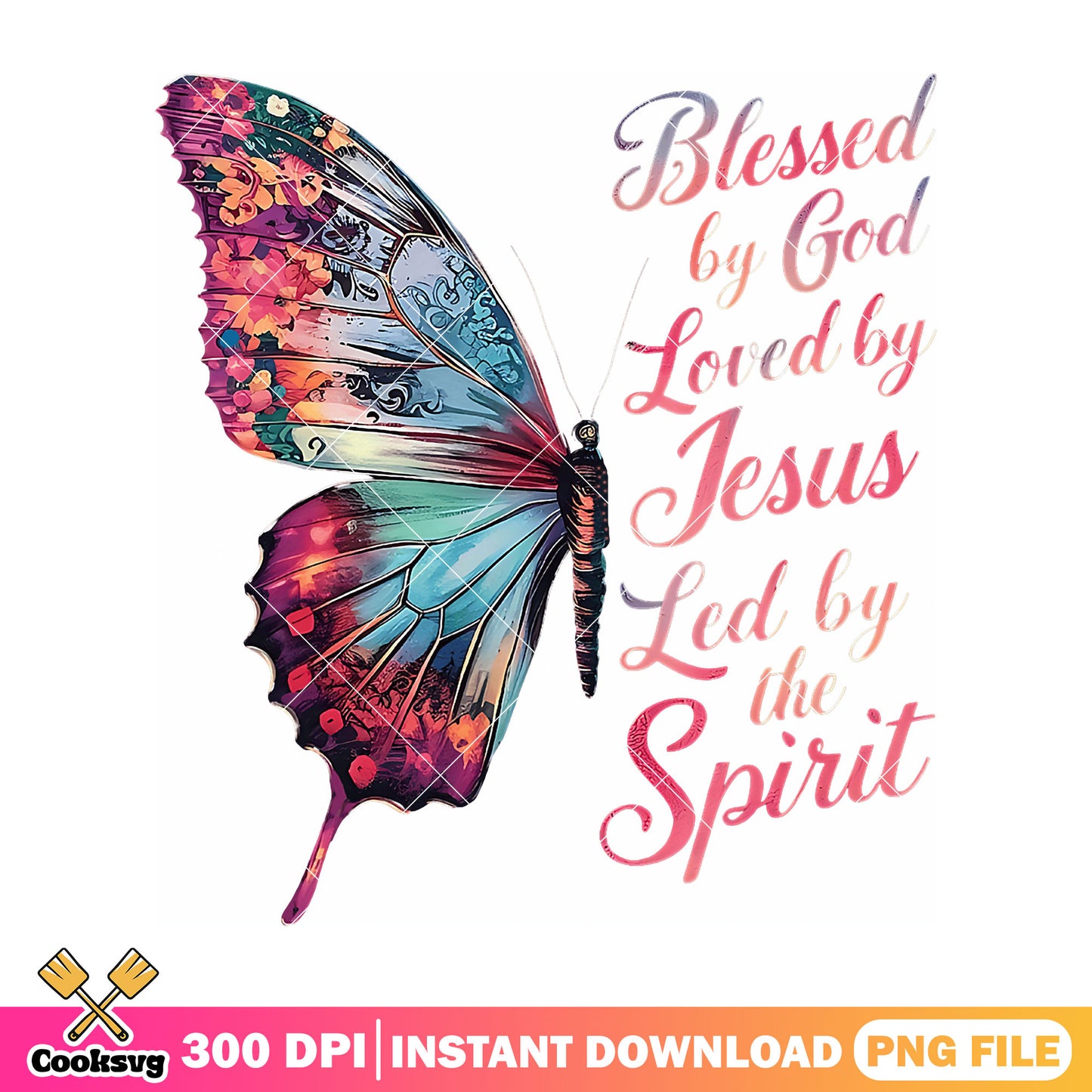 Blessed love god jesus png design, god blessed png, god spirit png