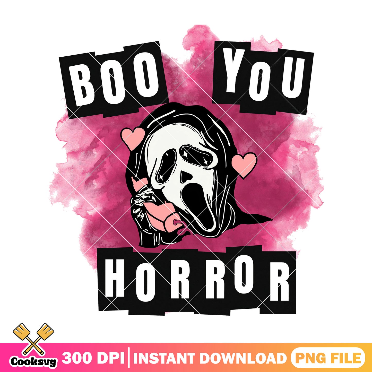 Boo you horror png, ghost face png, halloween costome png