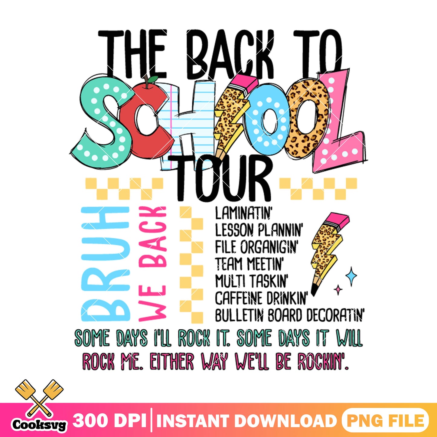 Bruh we back school tour png, poster design png, back to school day png