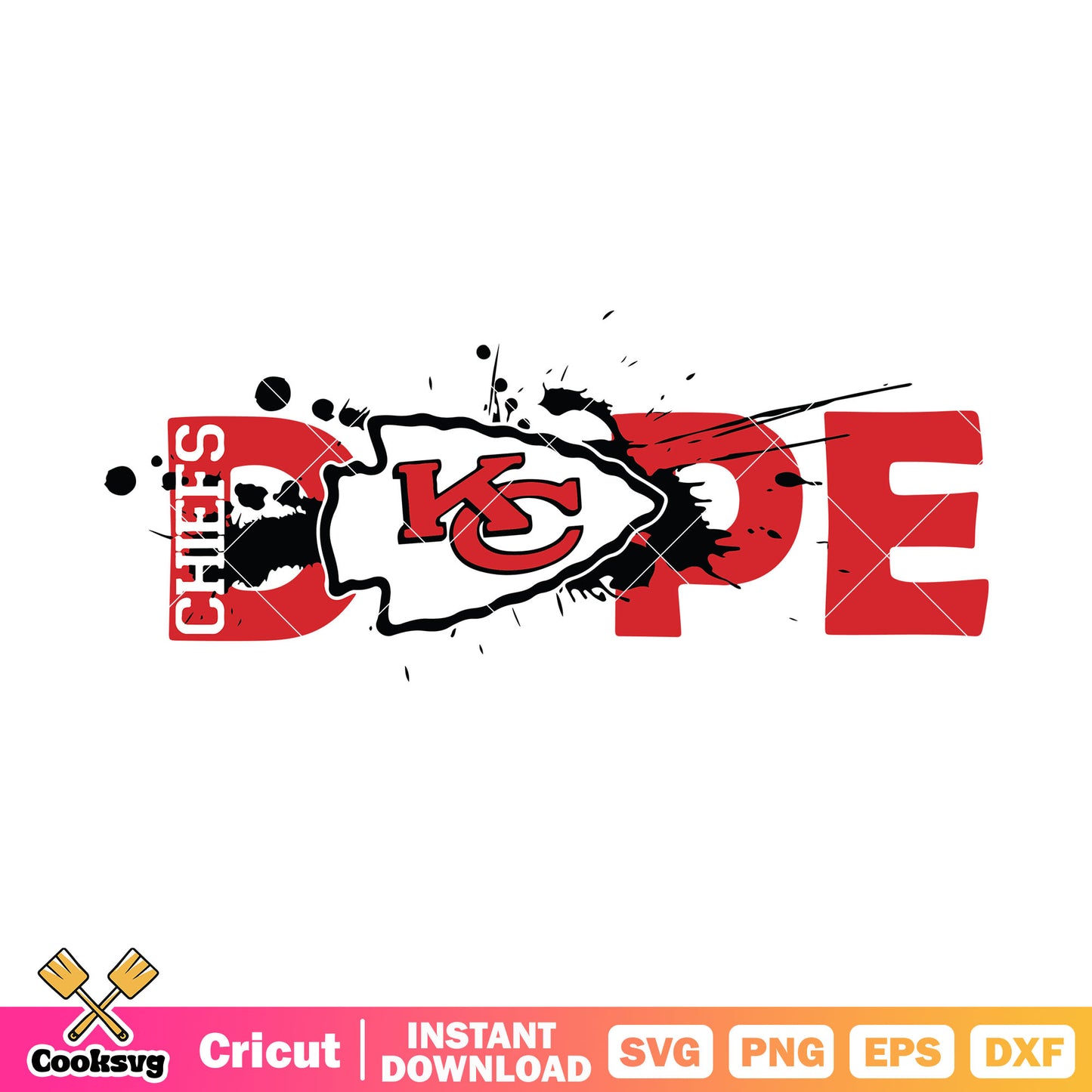 Chiefs dope kc team svg, kansas city svg, nfl teams svg