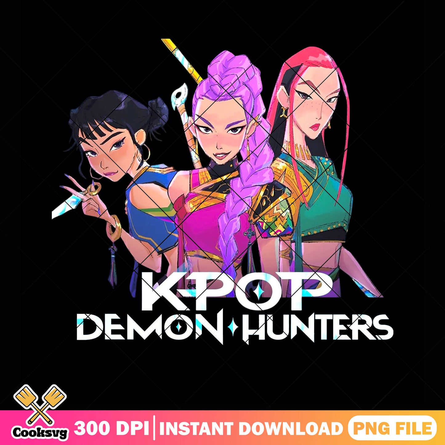 Ching chong kpop huntrix png, kpop demon hunters png, mira huntrix png