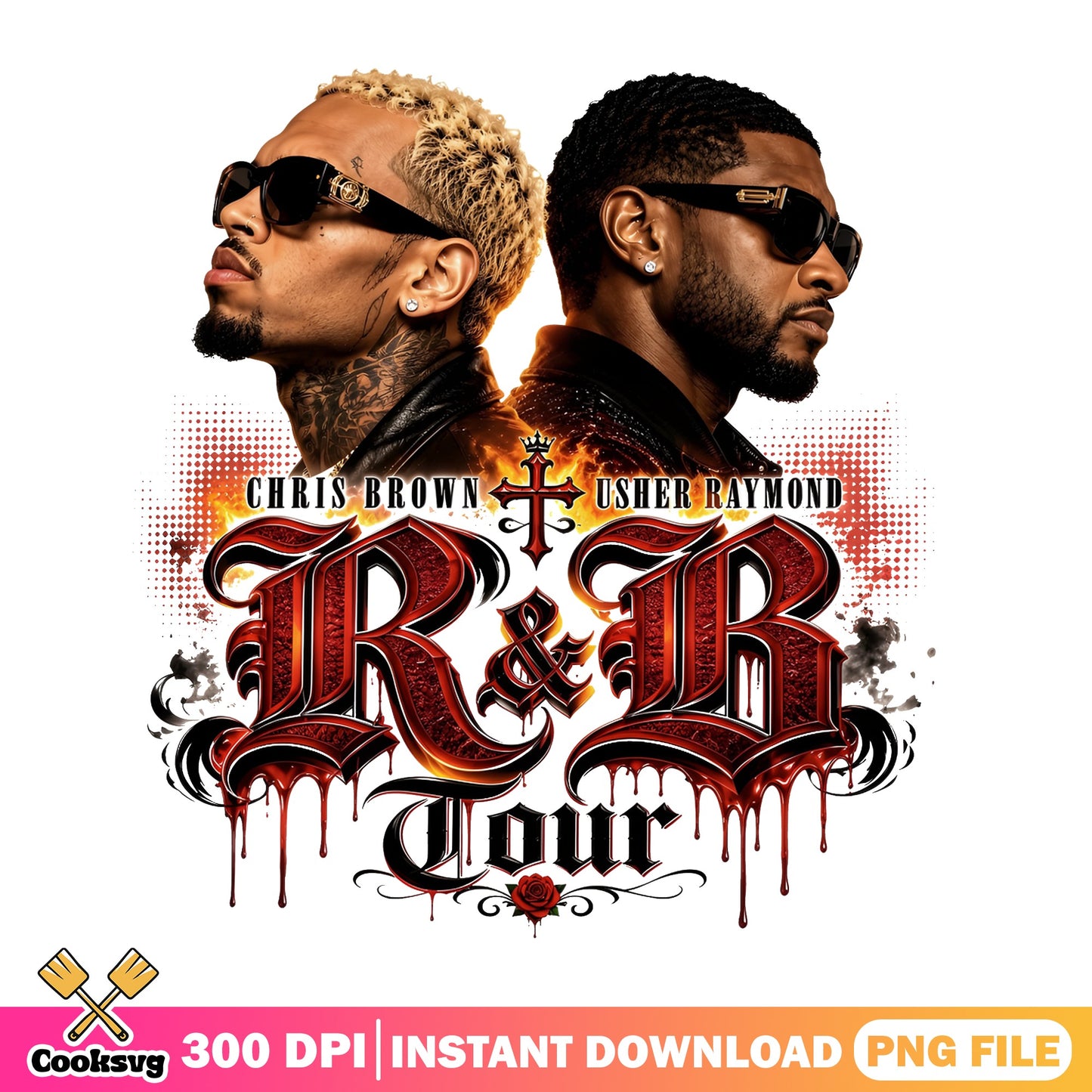 Chris Brown Usher Raymond RnB Tour PNG, Concert PNG, Music PNG