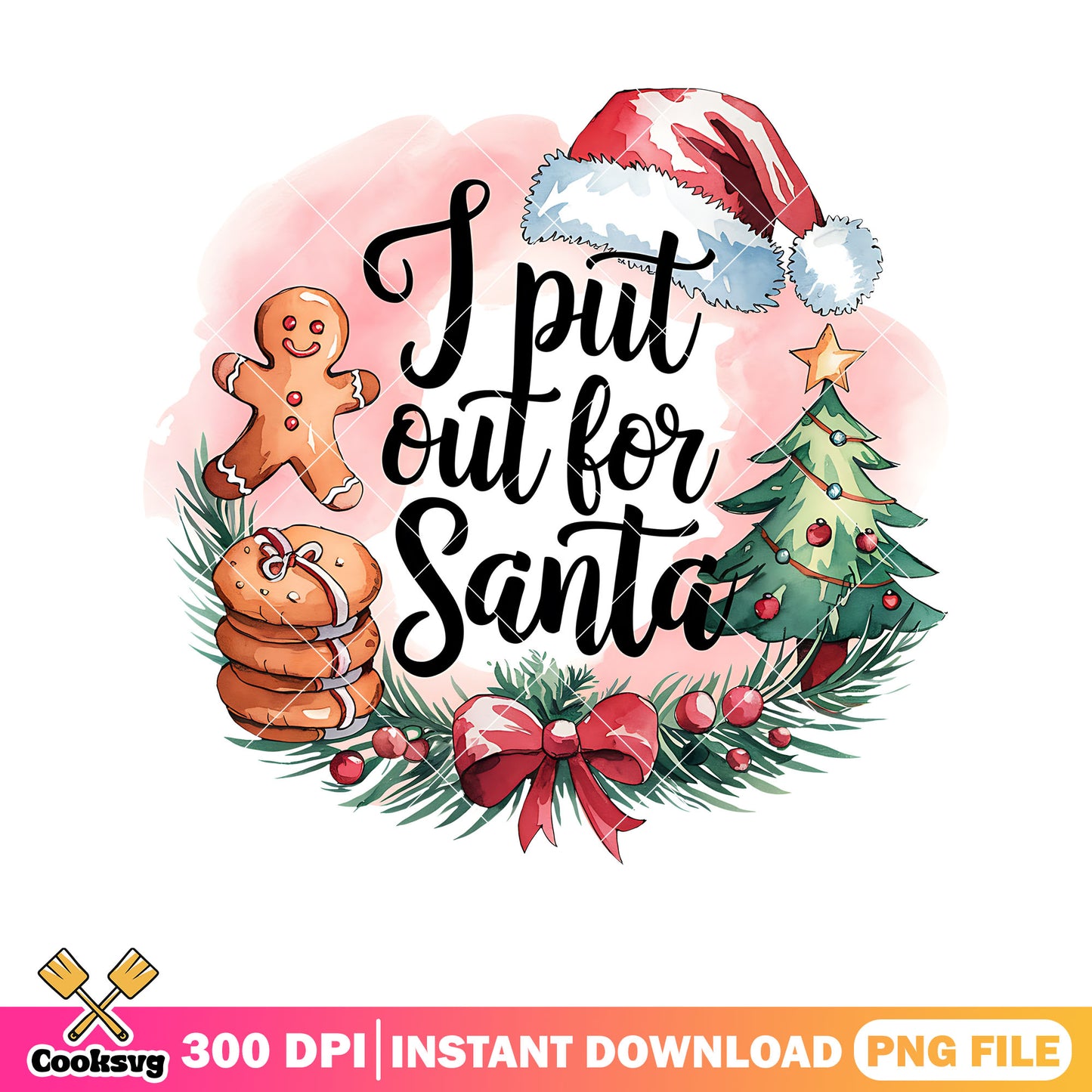 Christmas i put out for santa png