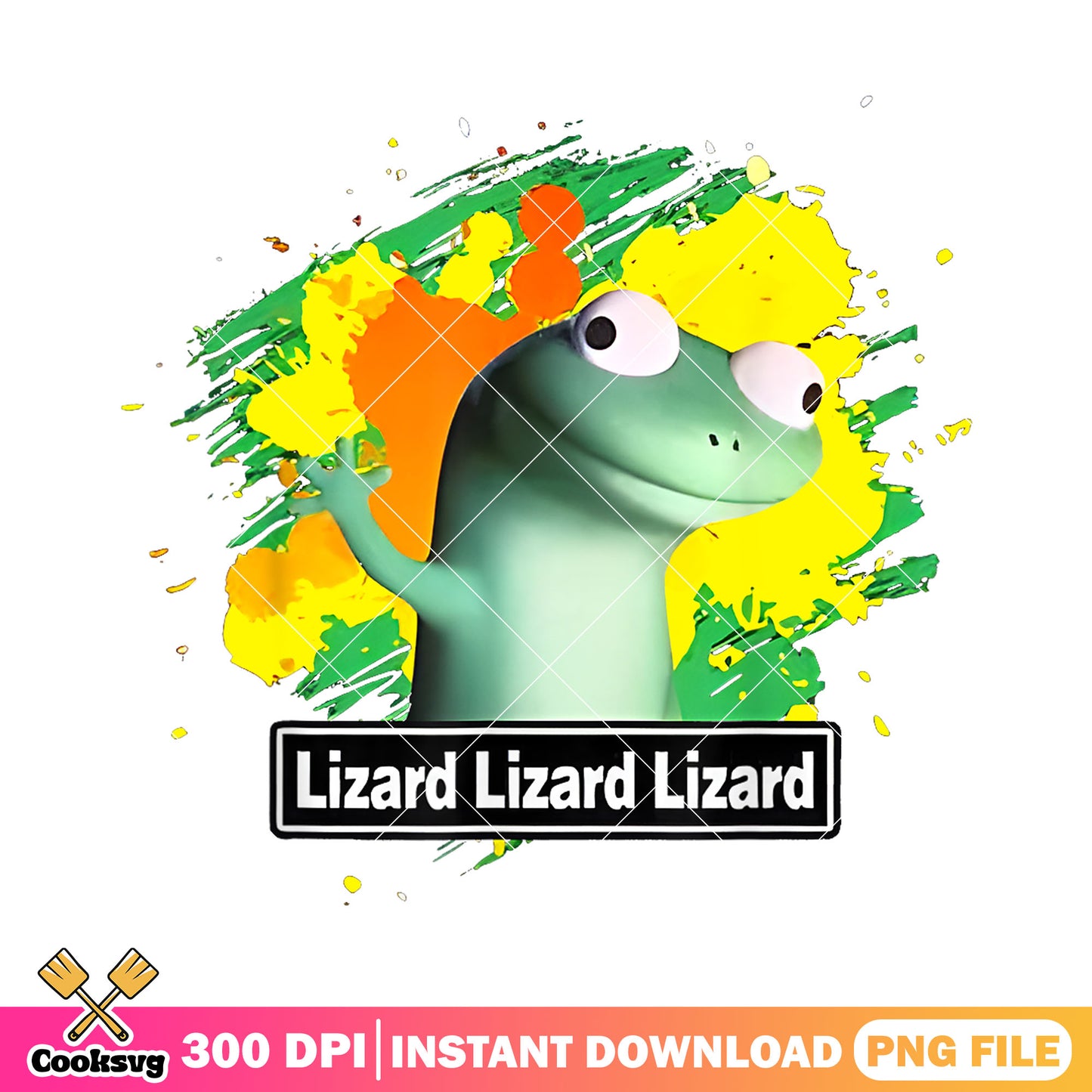 Colorful lizard meme png, lizard meme png, funny lizard png