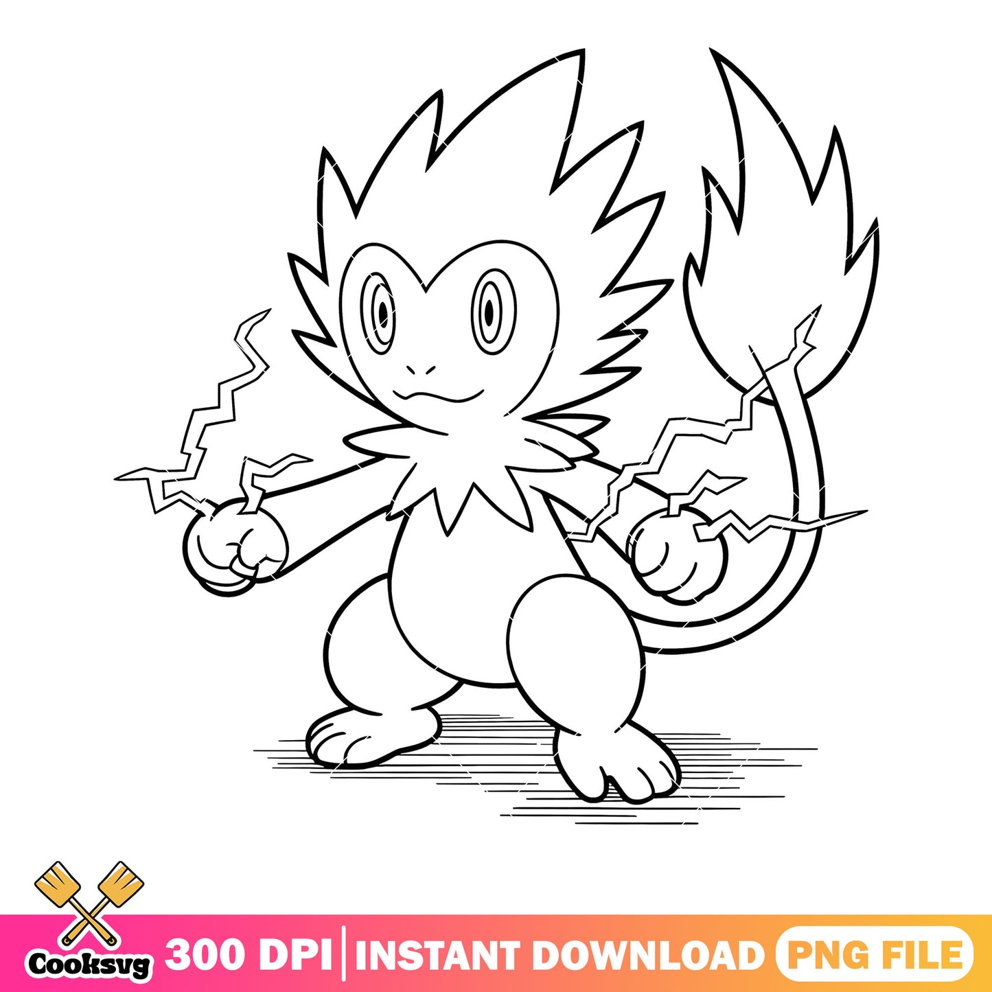 Coloring sheets Zeraora png, pokemon png, nintendo switch png