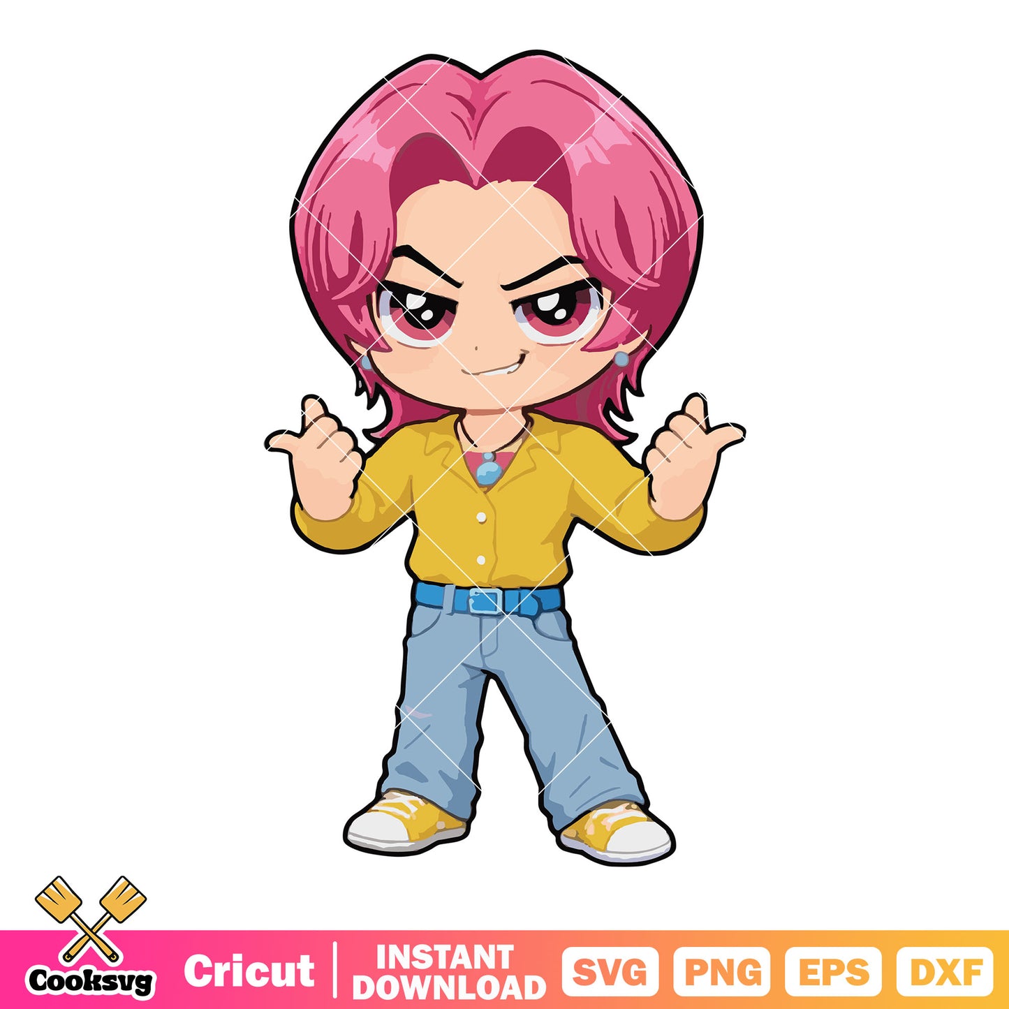 Come to me chibi romance svg, kpop saja svg, romance saja svg