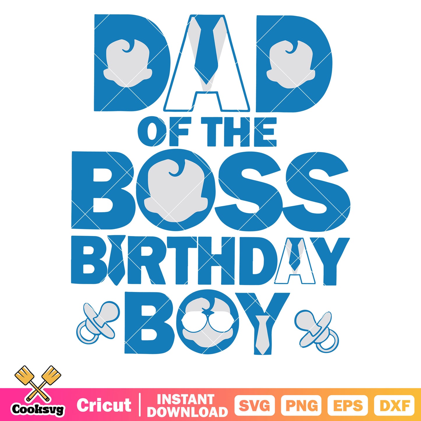 Disney dad of the boss birthday boy svg, baby disney svg, disney birthday svg