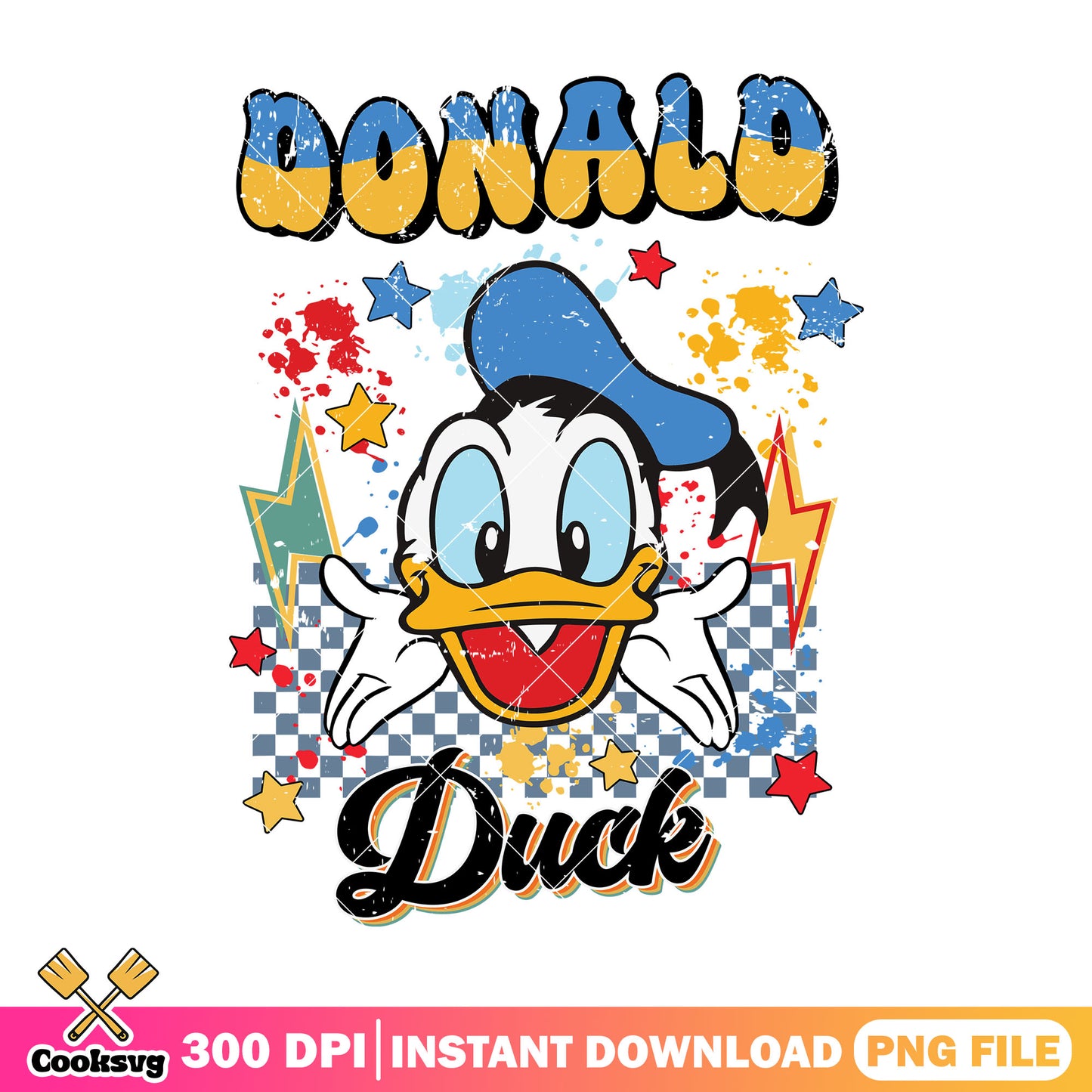 Donald duck head vibes png, donald head png, disney head png