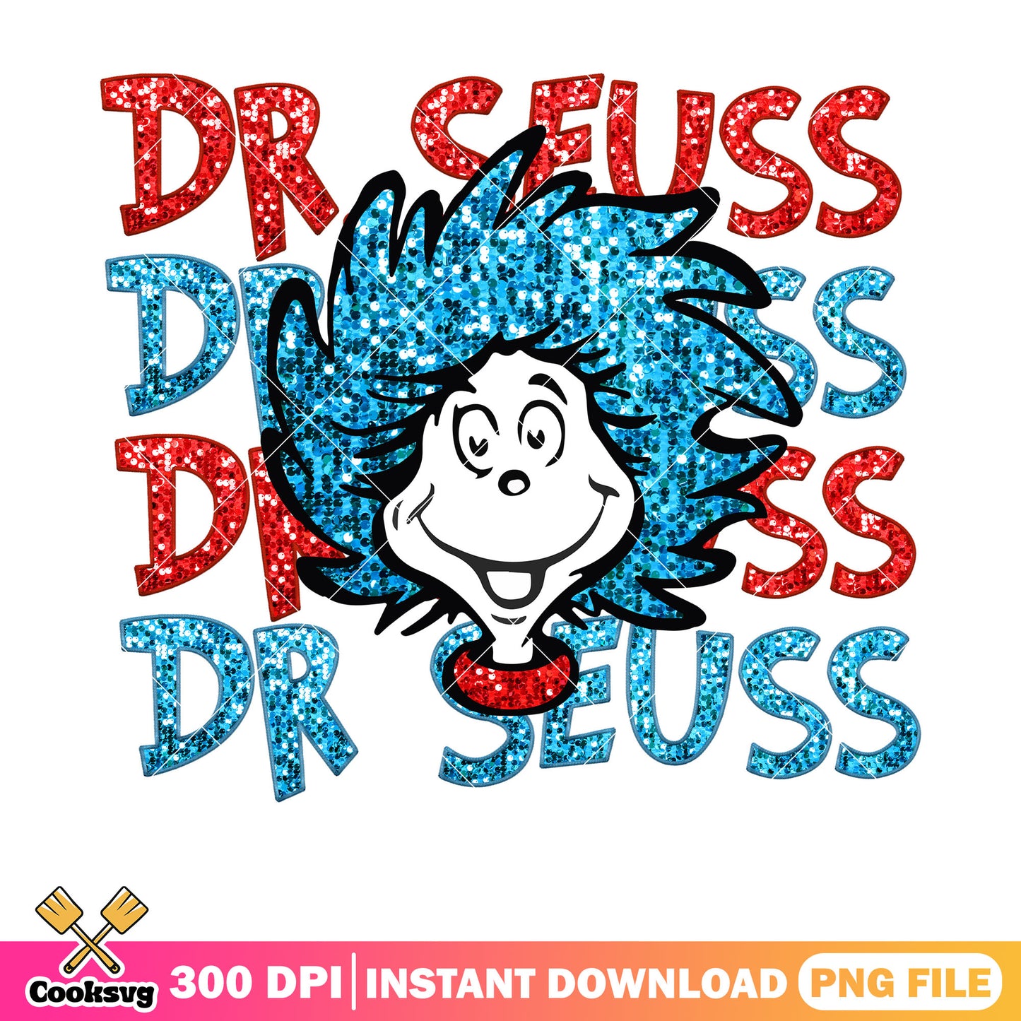 Dr seuss thing one light png, dr seuss thing one png, dr seuss thing png