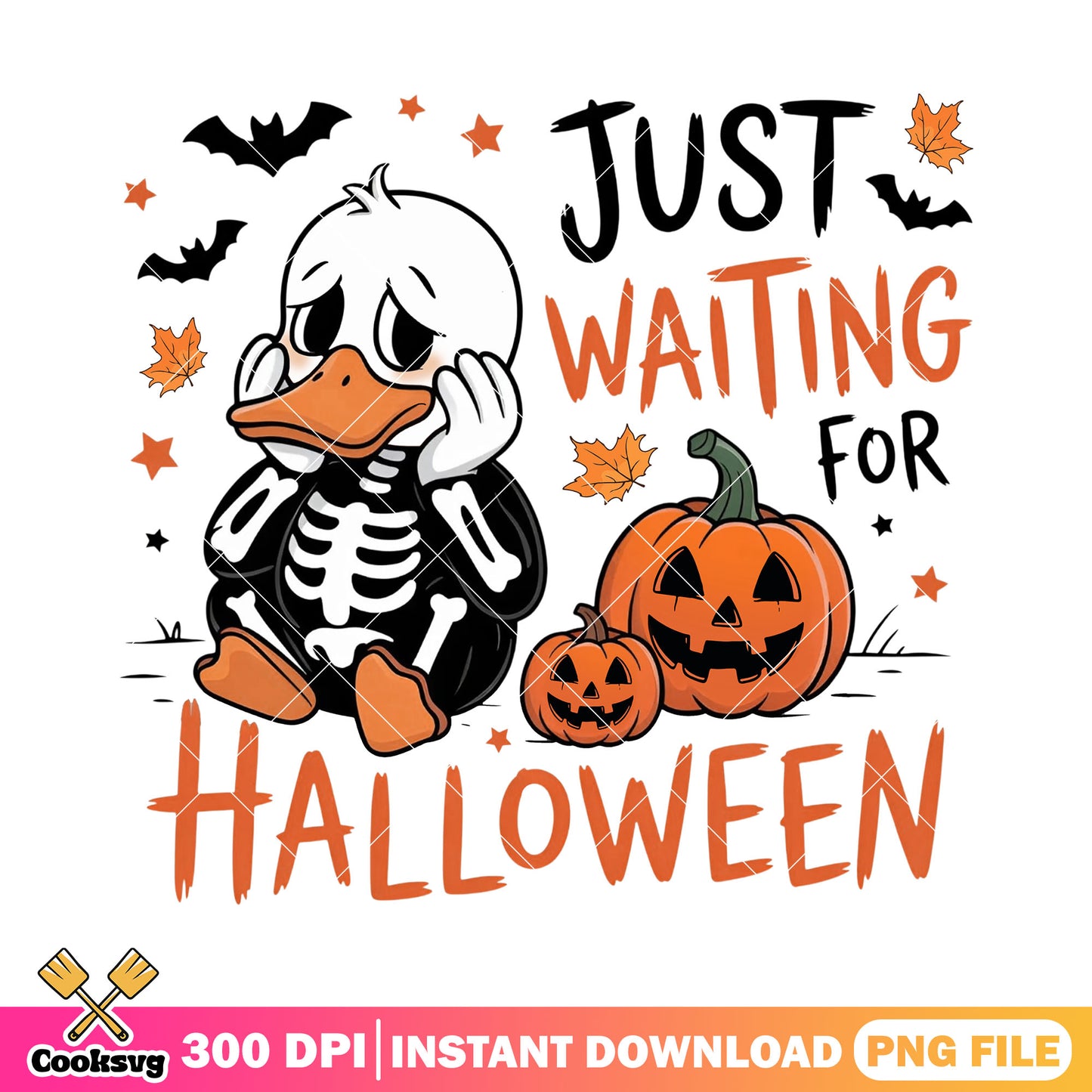 Duck in skull costume png, halloween custome png, horror movie png