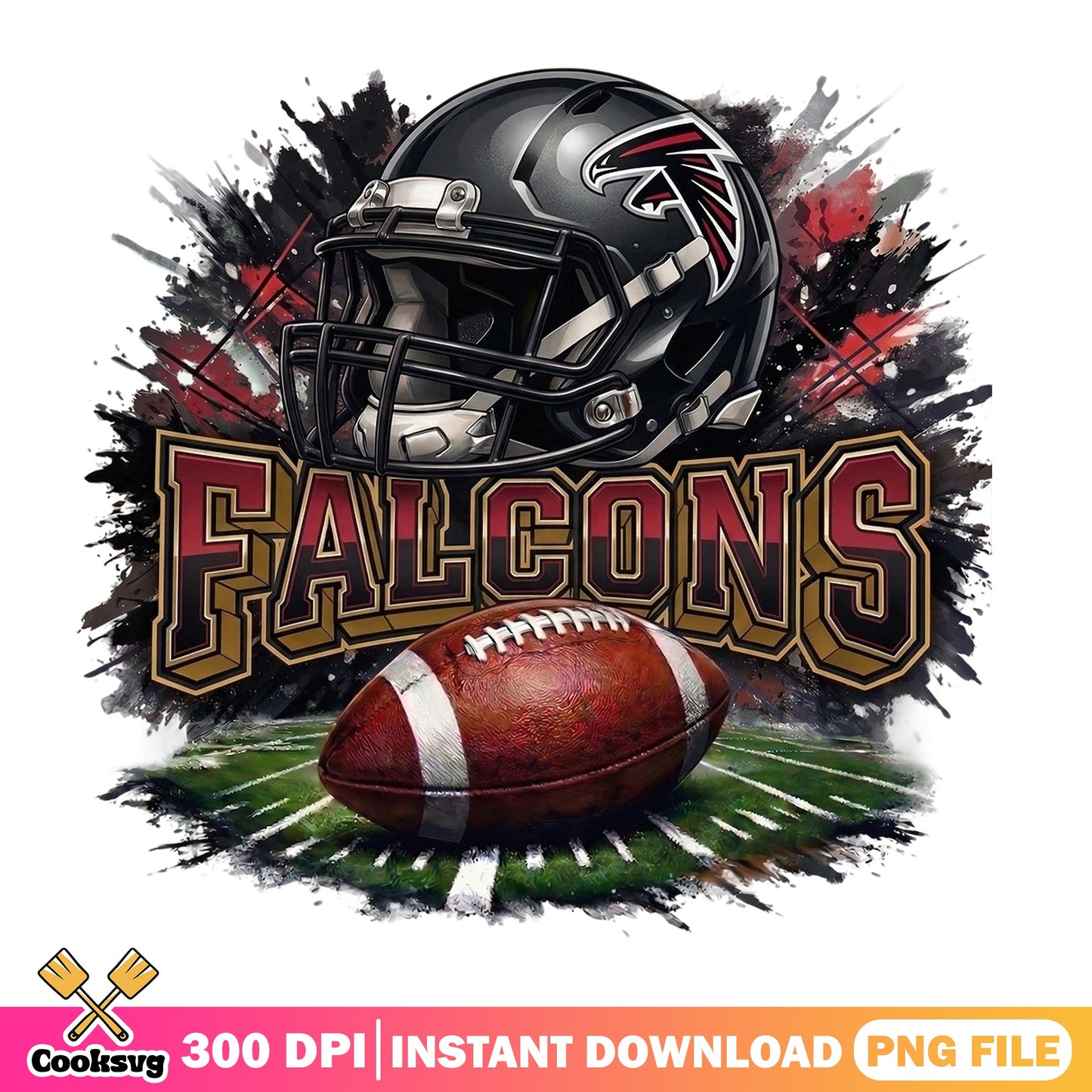 Falcons Football Helmet PNG, Atlanta Falcons PNG, NFL PNG
