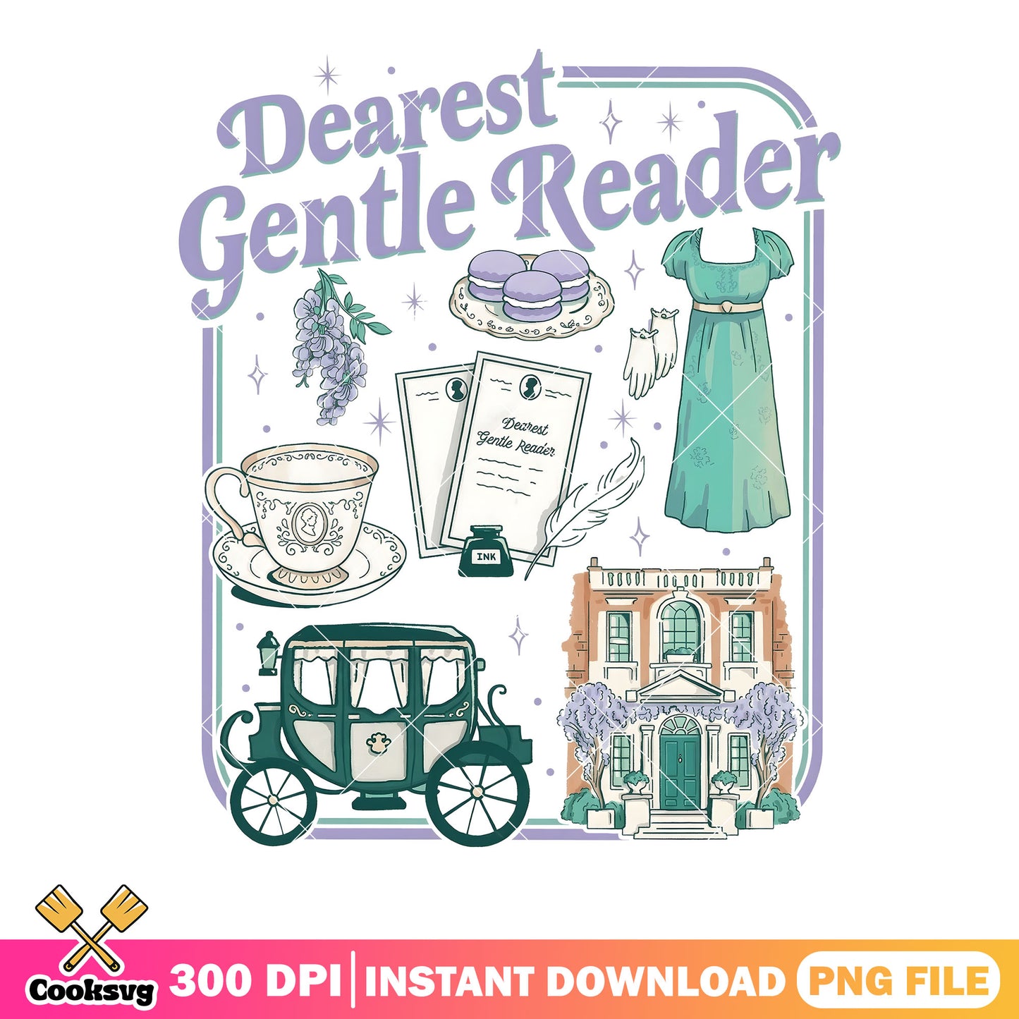Fancy love hotel stuff png, lovely art png, macaroni png