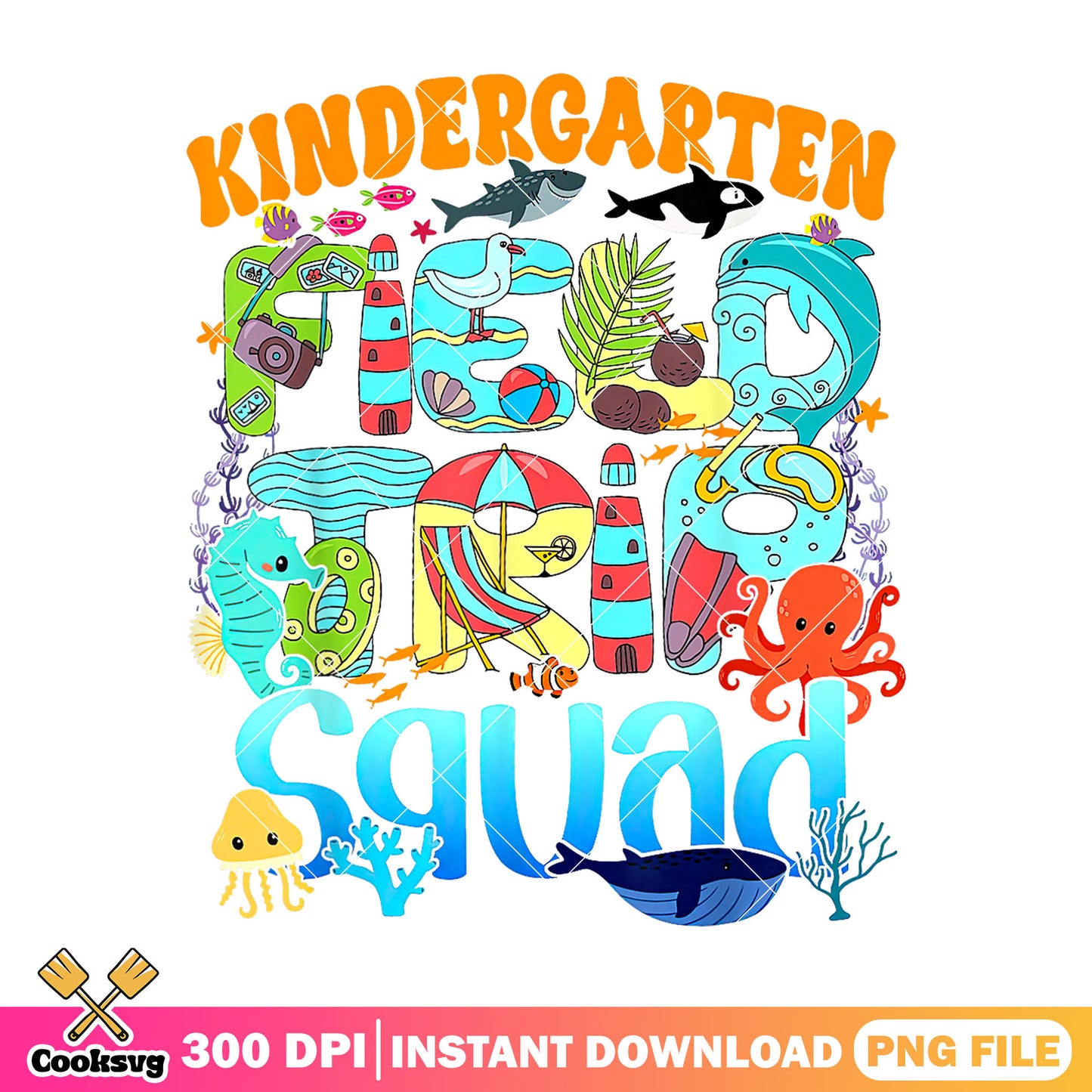 Field trip squad kindergarten png, field trip png, sea world field trip png