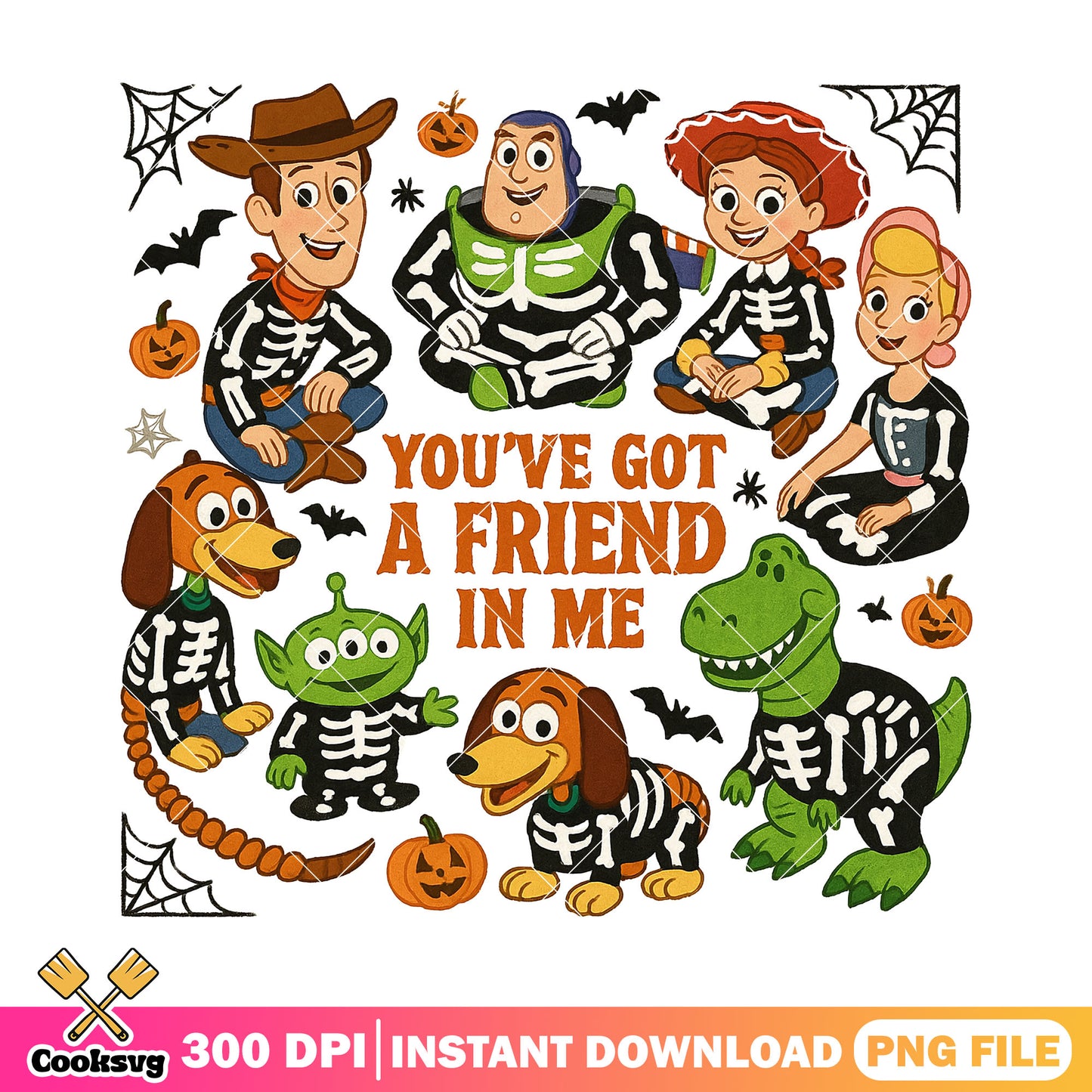 File toys sitting design png, halloween cartoon png, art toy story png