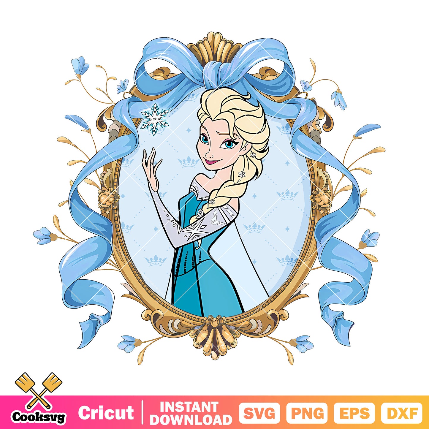 Frozen elsa bow tie mirror png, frozen elsa png, elsa princess png