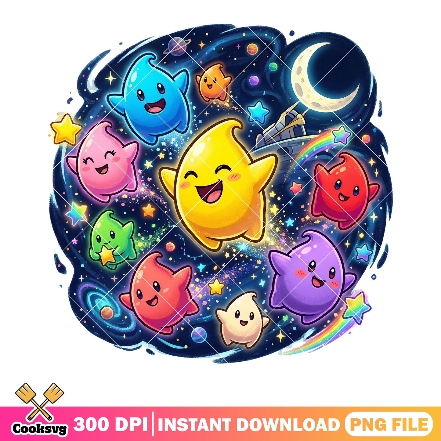 Funny luma galaxy png, super mario galaxy png, nintendo switch png