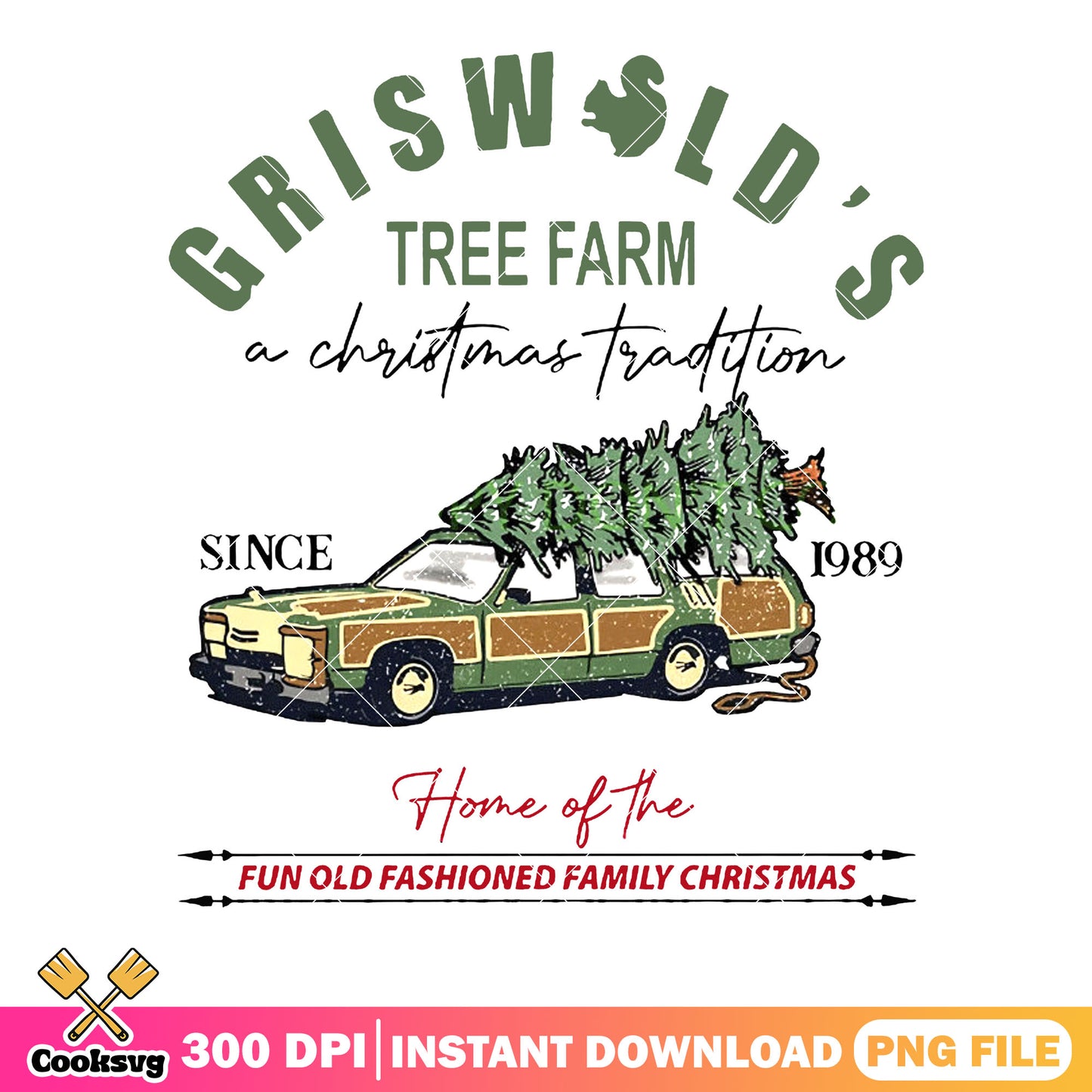 Fun old fashioned png, christmas car png, retro art png
