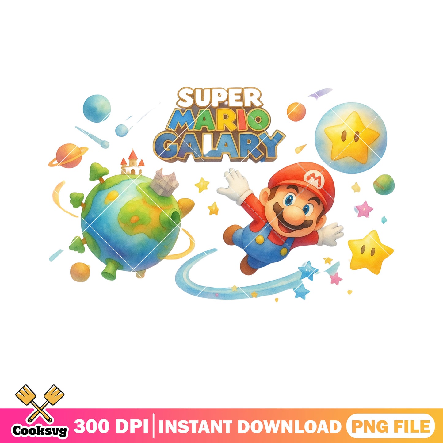 Galaxy mario world png, super mario galaxy png, nintendo switch png