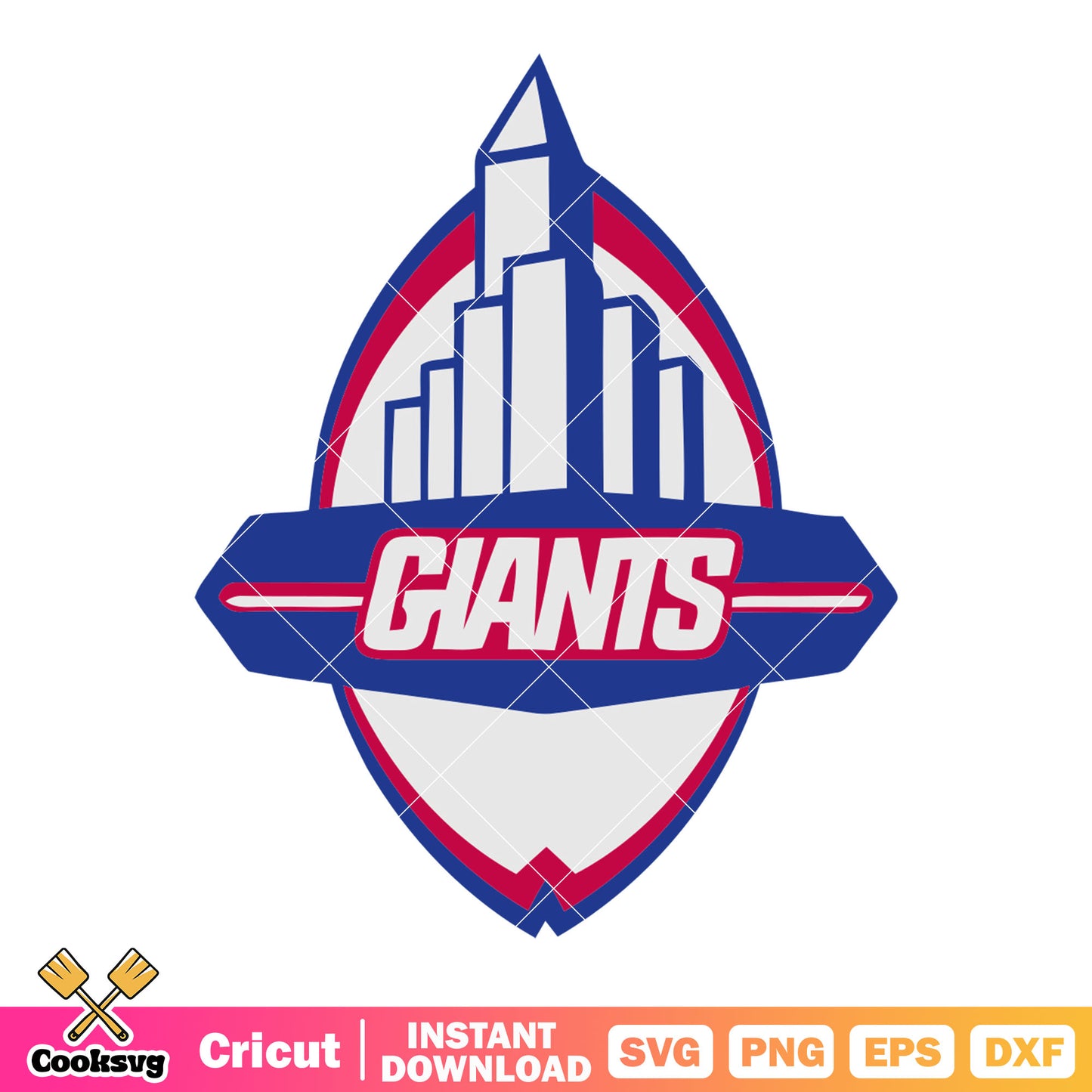 Giants new york building svg, ny giants svg, super bowl svg