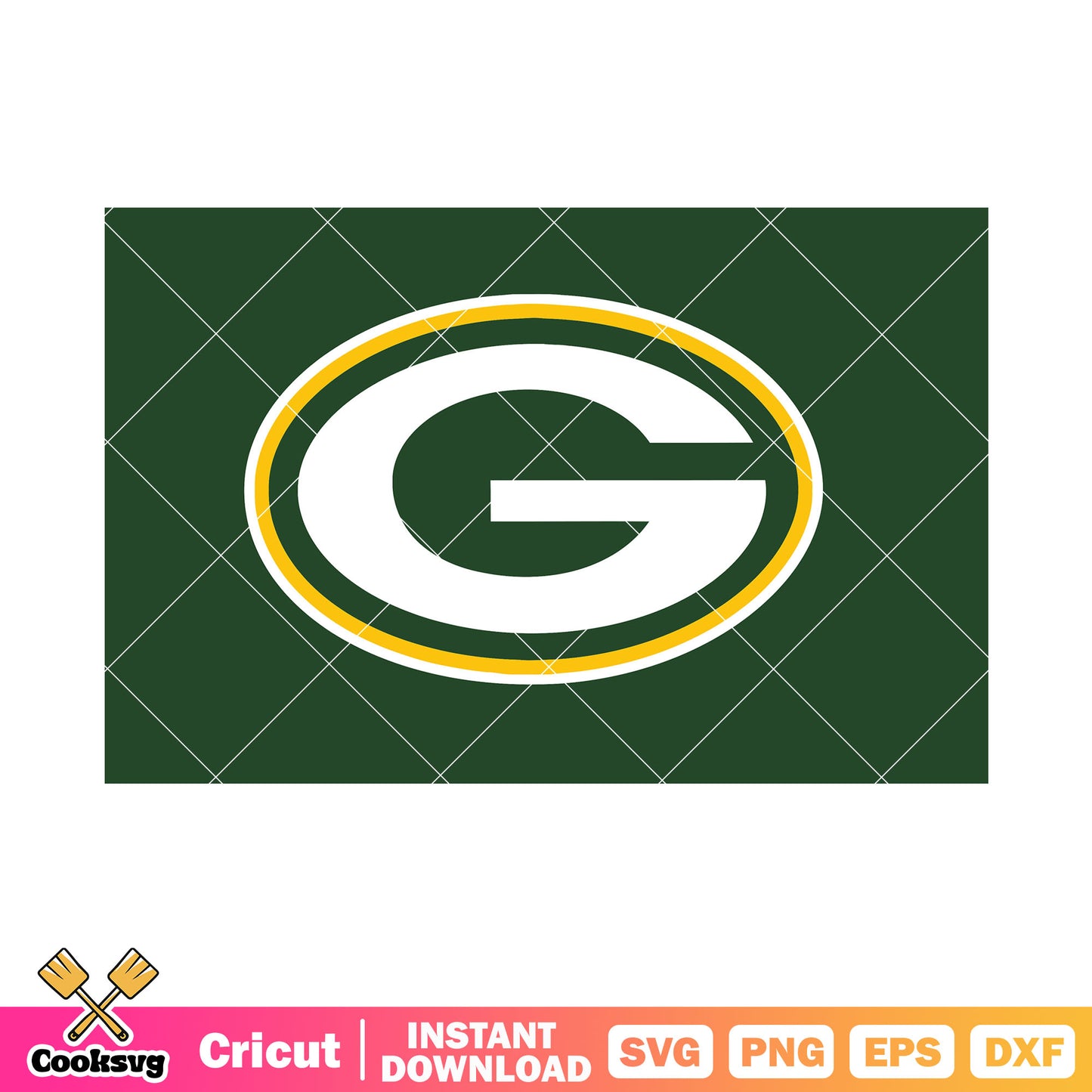 G packer logo nfl svg, nfc north svg, Green Bay Packers svg