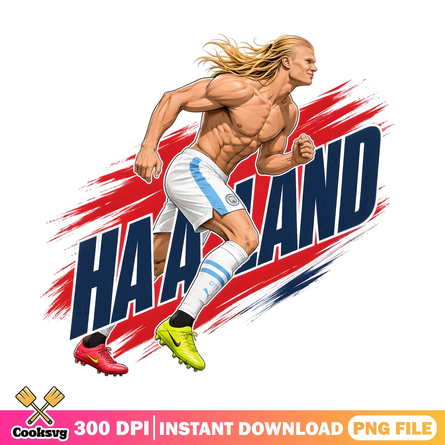Haaland Manchester City PNG, Soccer Player PNG, Football PNG