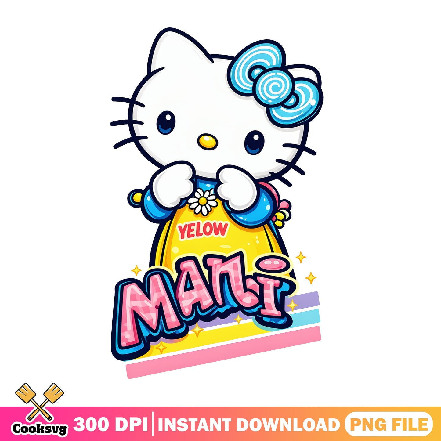 Hello Kitty Mani Cute Kawaii PNG, Sanrio PNG, Hello Kitty PNG