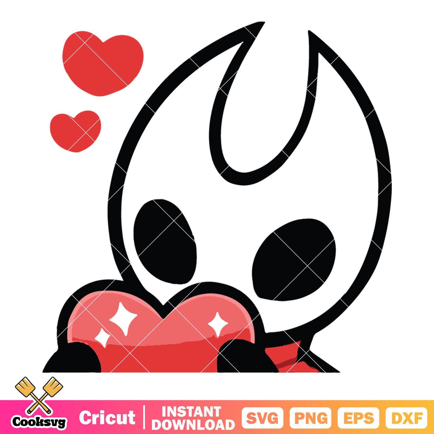 Hornet love svg, silksong svg, hollow knight silksong svg