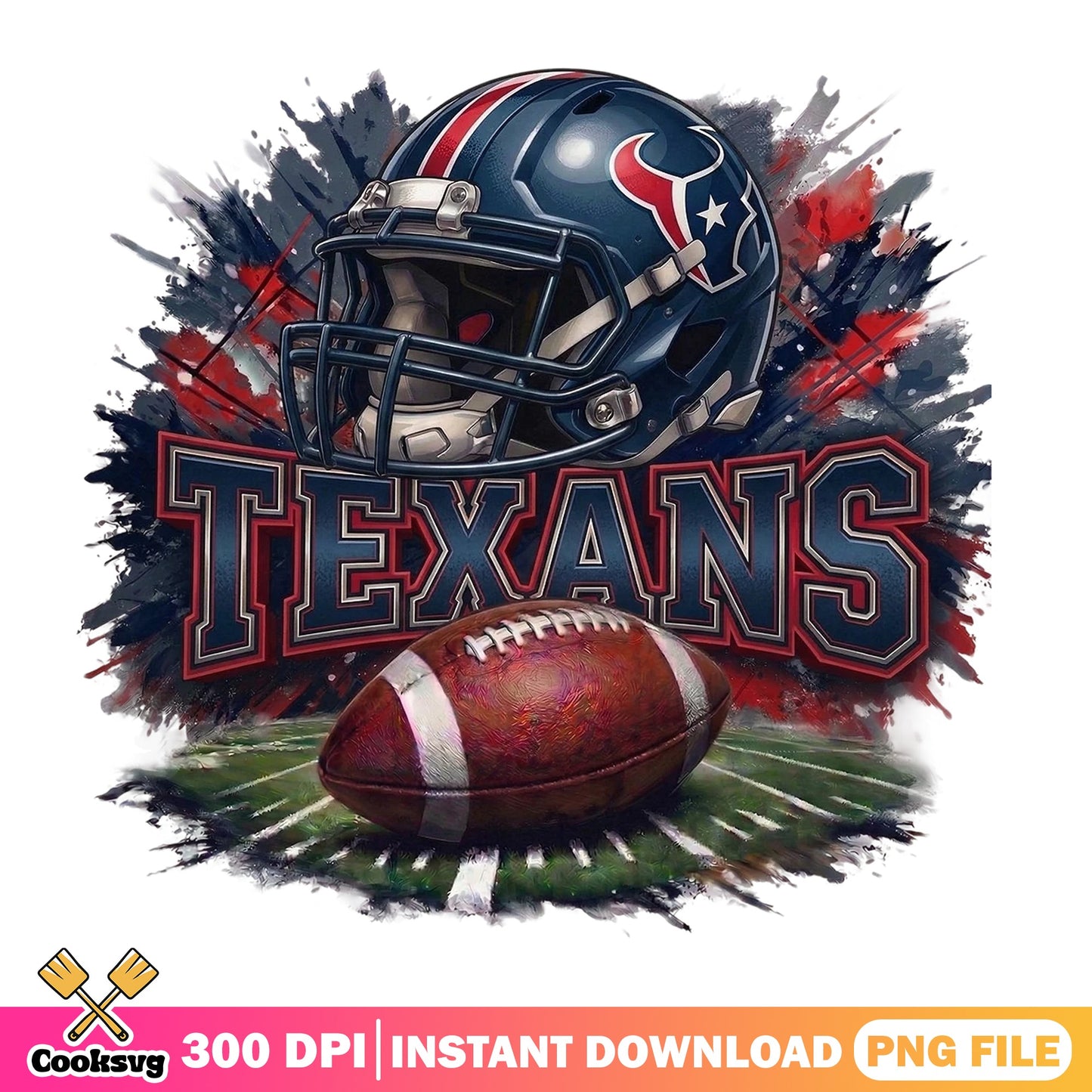Houston Texans Football PNG, NFL Team Helmet PNG, Texans PNG