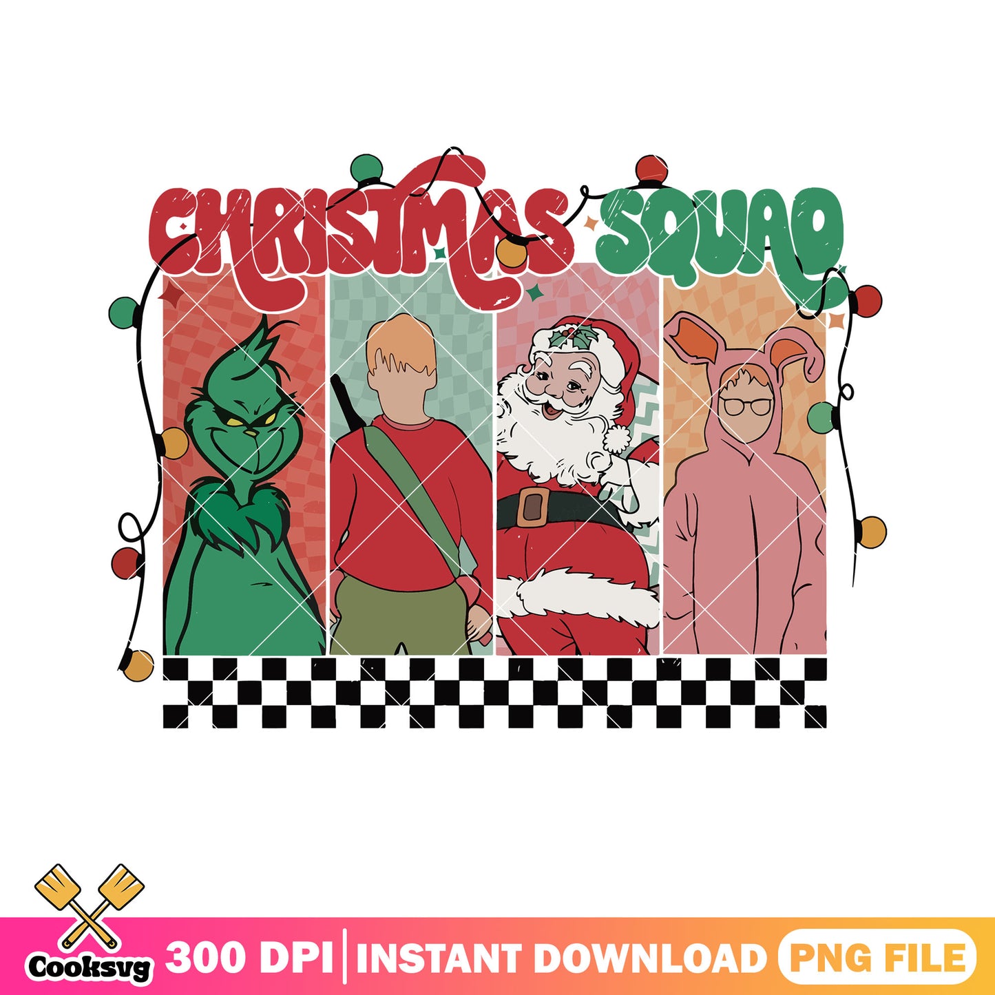 How the grinch stole christmas png, santa claus png, home alone png