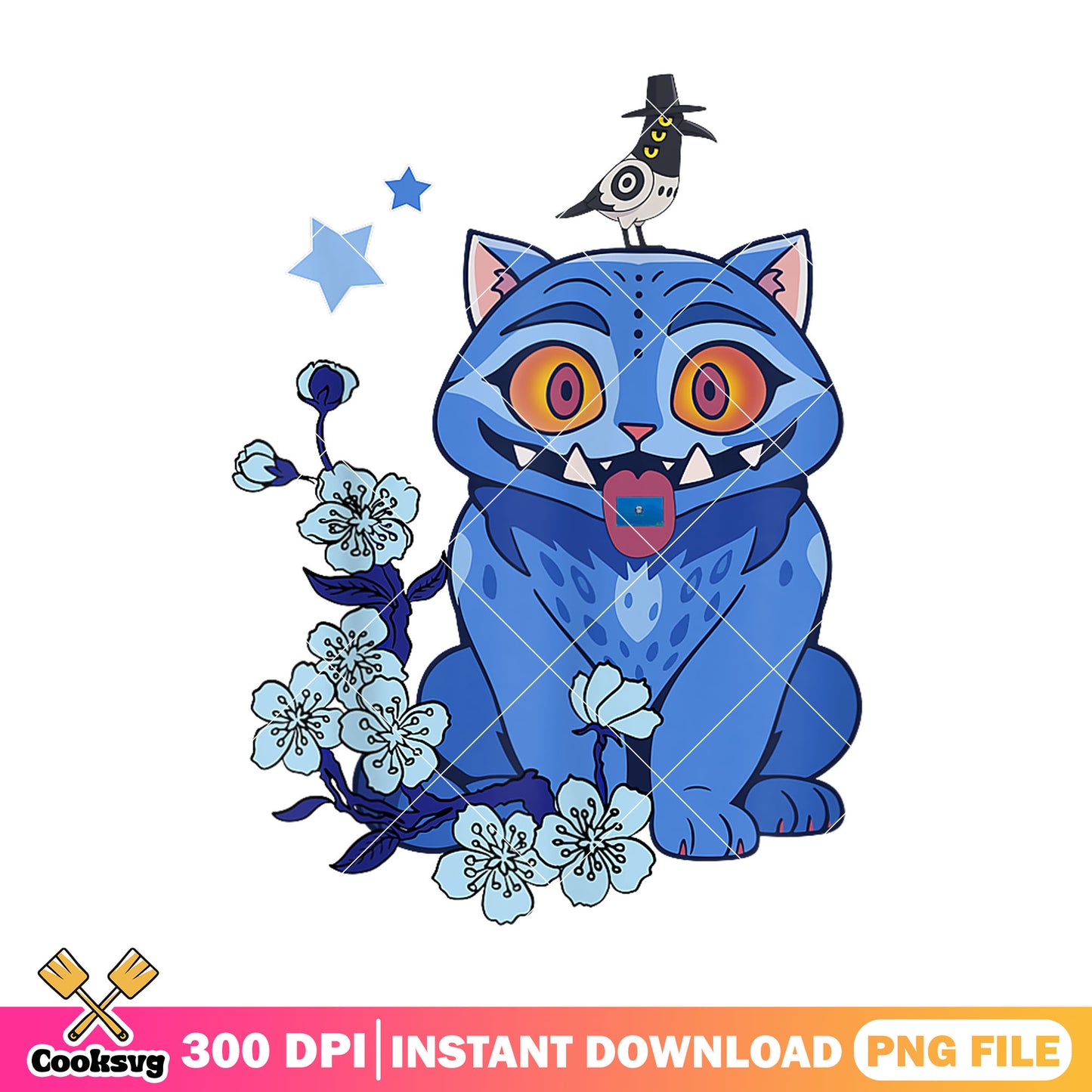 Huntrix derpy sussy demon png, derpy tiger png, k pop demon png