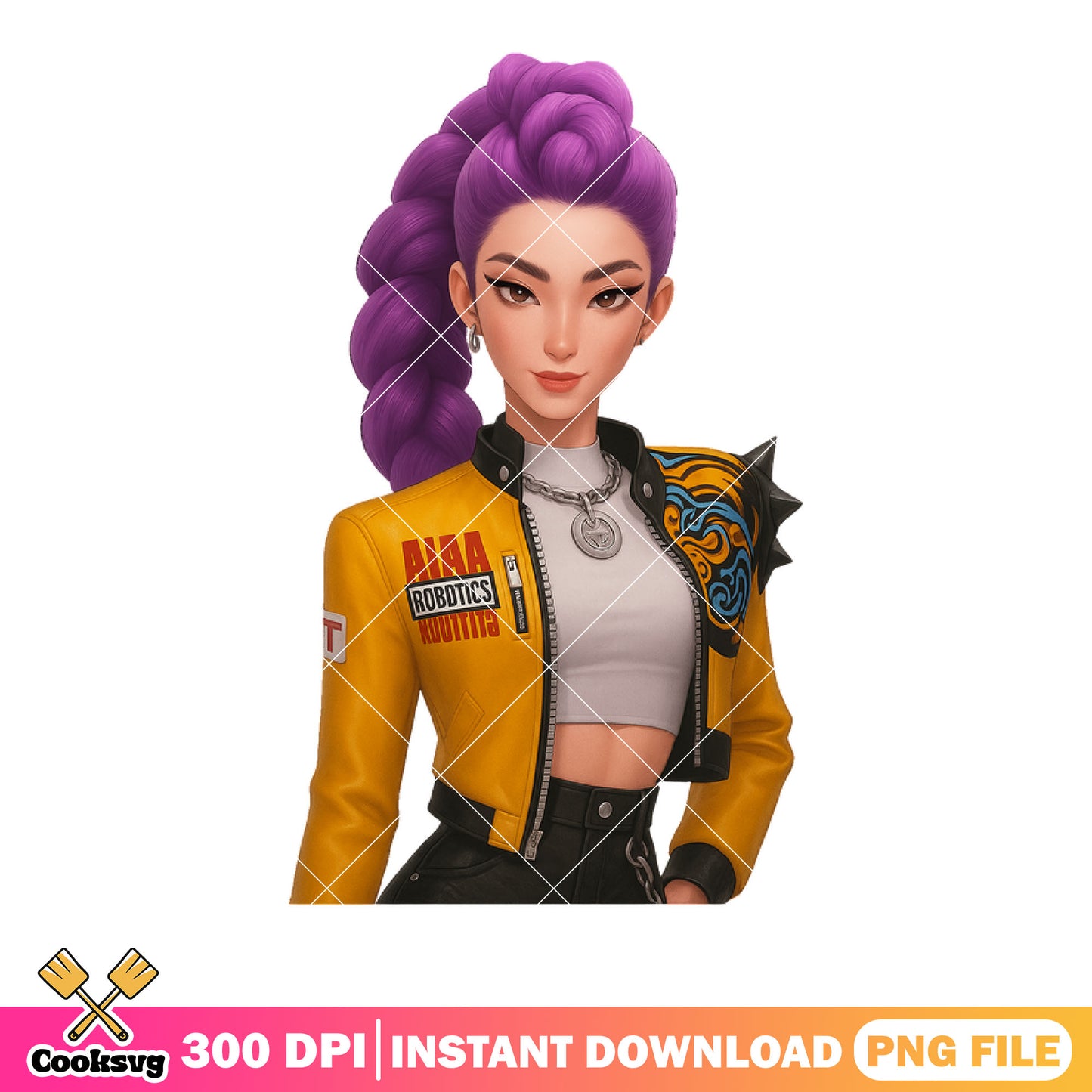 I fall in love with rumi png, huntrix rumi png, kpop demon hunters png