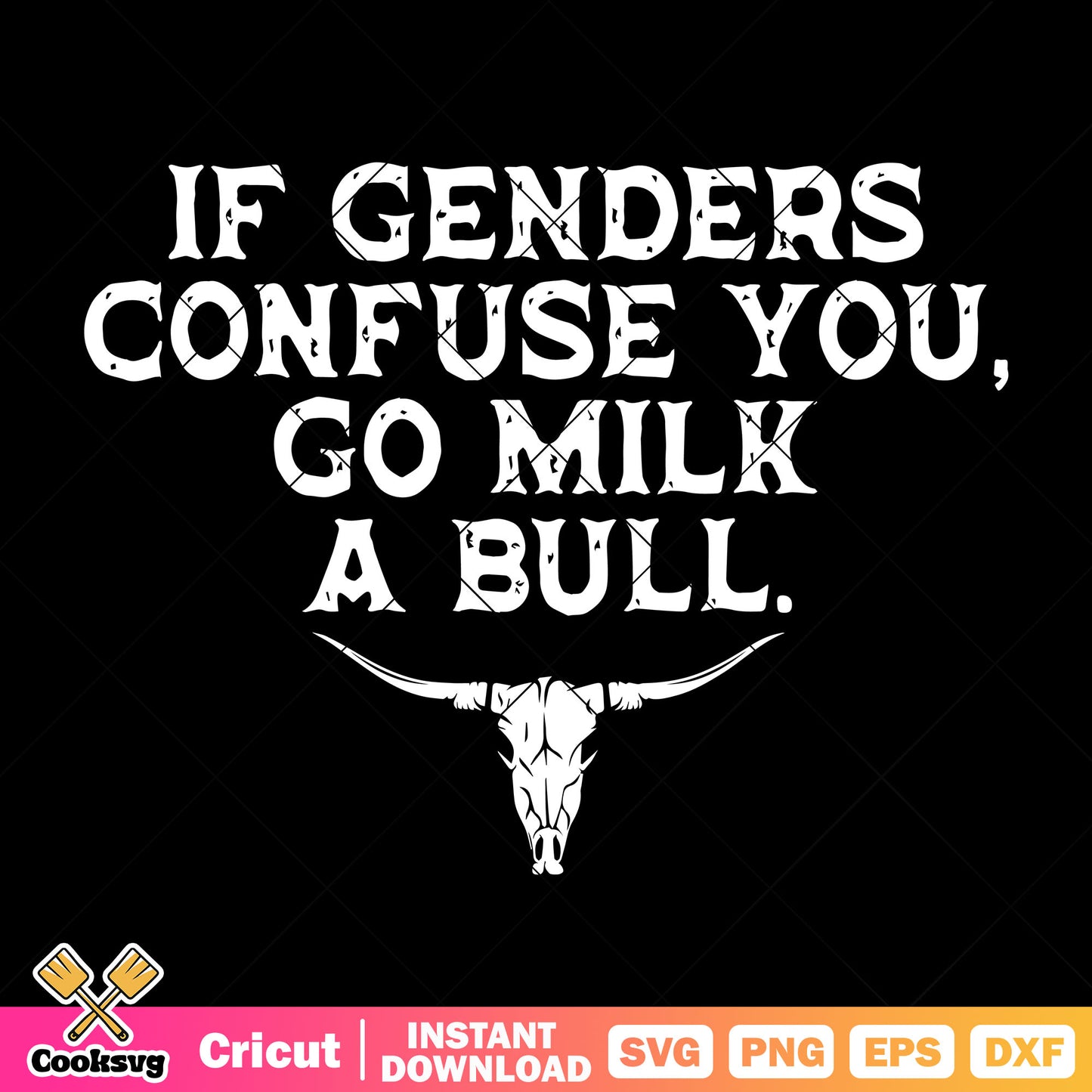 If gender confuse me svg, sarcastic svg, Freedom Quote svg