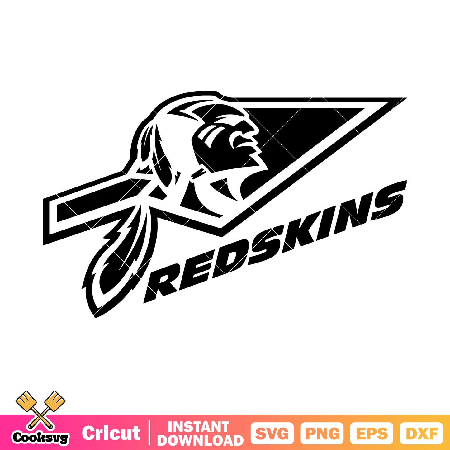 Indigenous people nfl football svg, washington redskin svg, afc svg