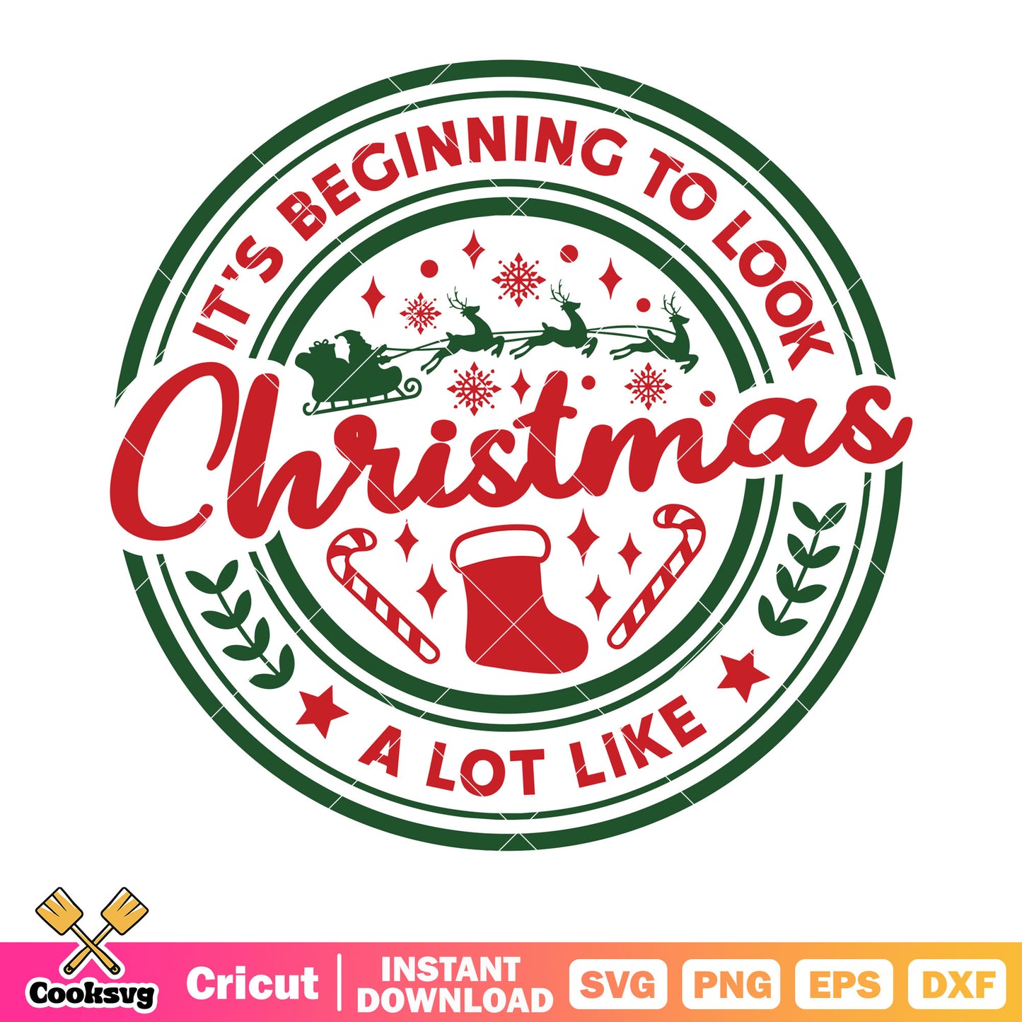 Its beginning to look christmas svg, snowflake svg, candy cane svg