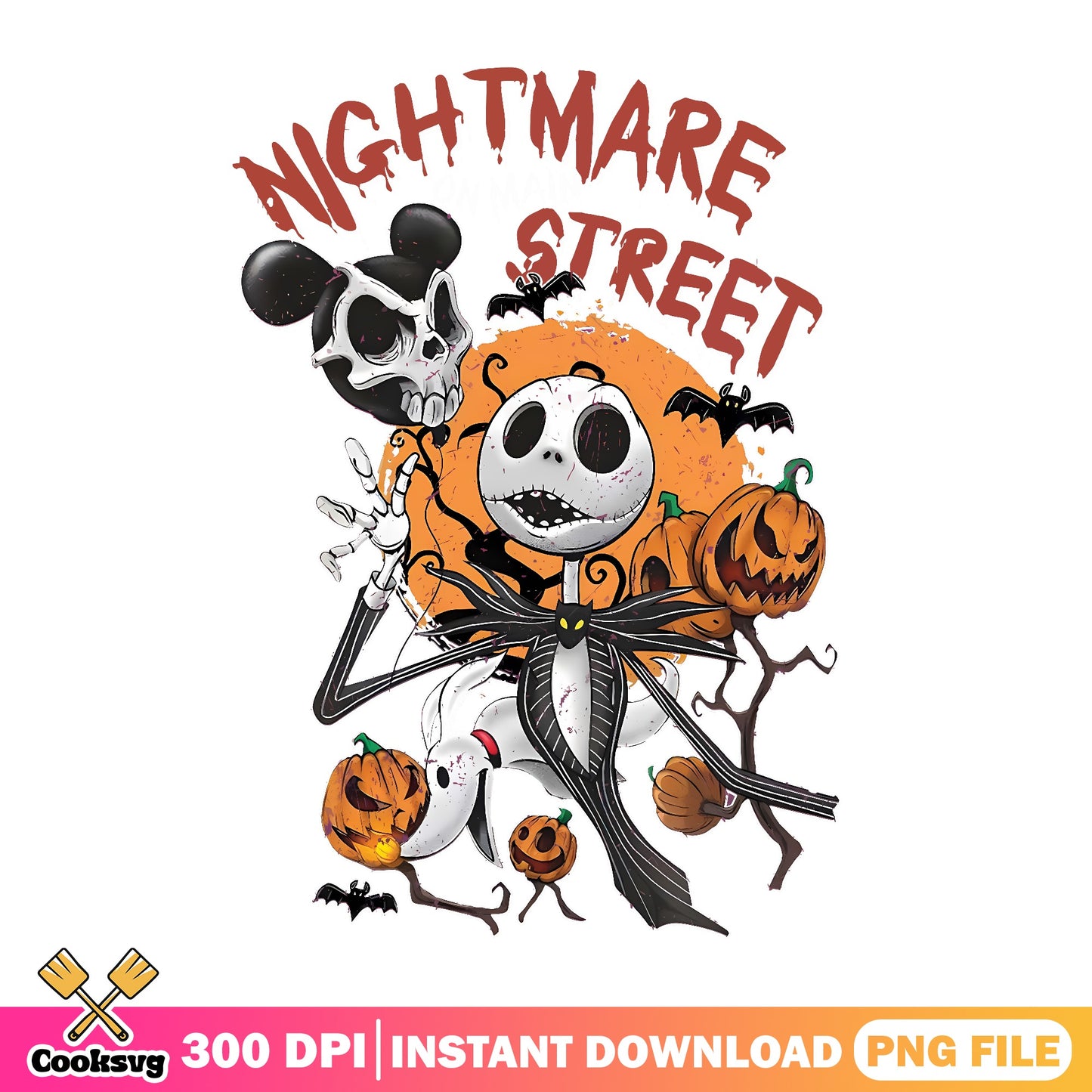 Jack Skellington Halloween PNG, Nightmare Before Christmas, Halloween PNG