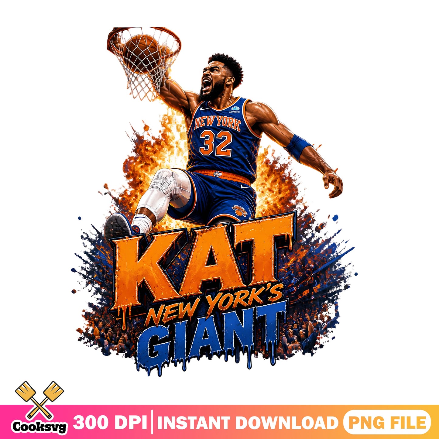 KAT New York Knicks PNG, Karl-Anthony Towns PNG, Basketball PNG