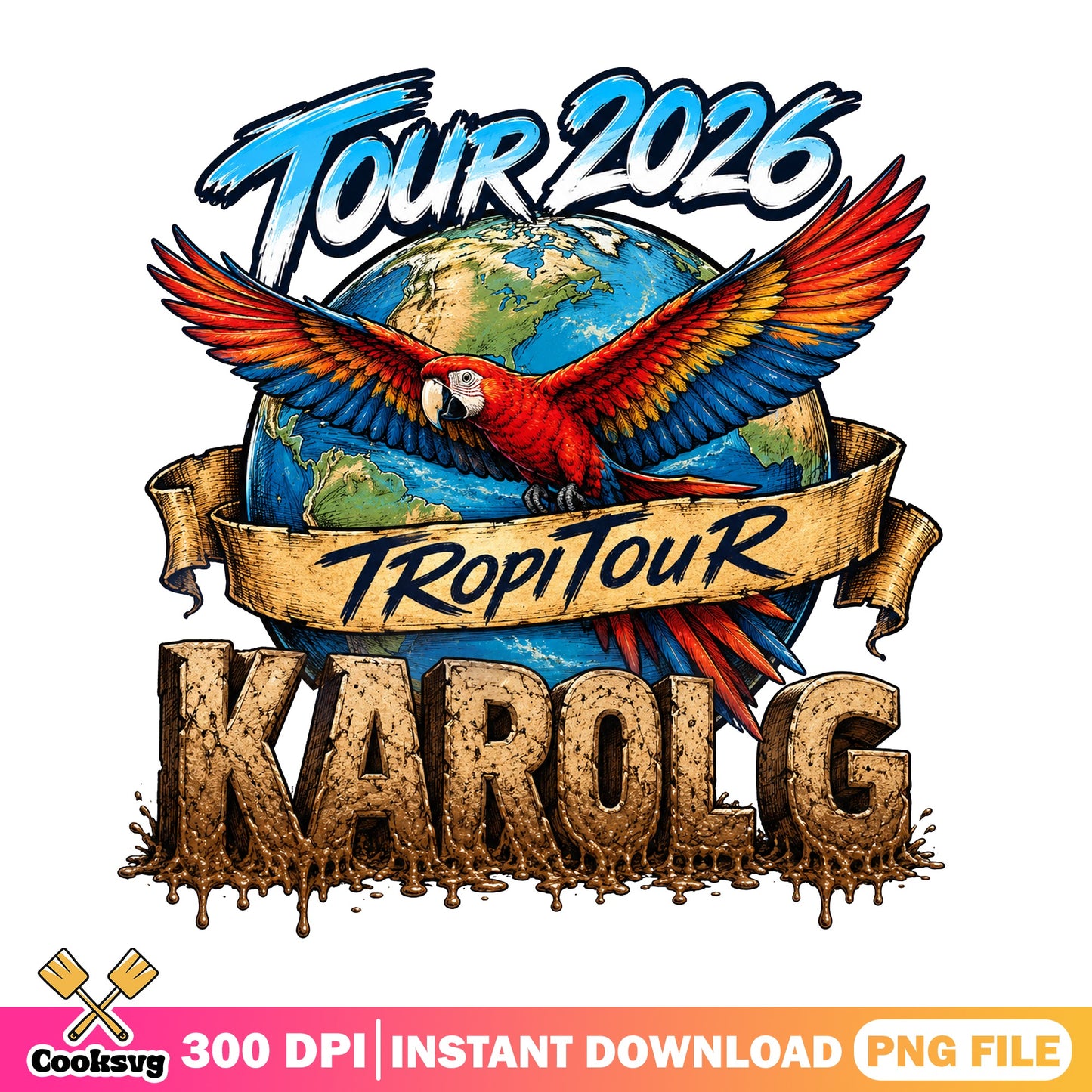 Karol G Tropitour 2026 PNG, Karol G Concert PNG, Music Tour PNG