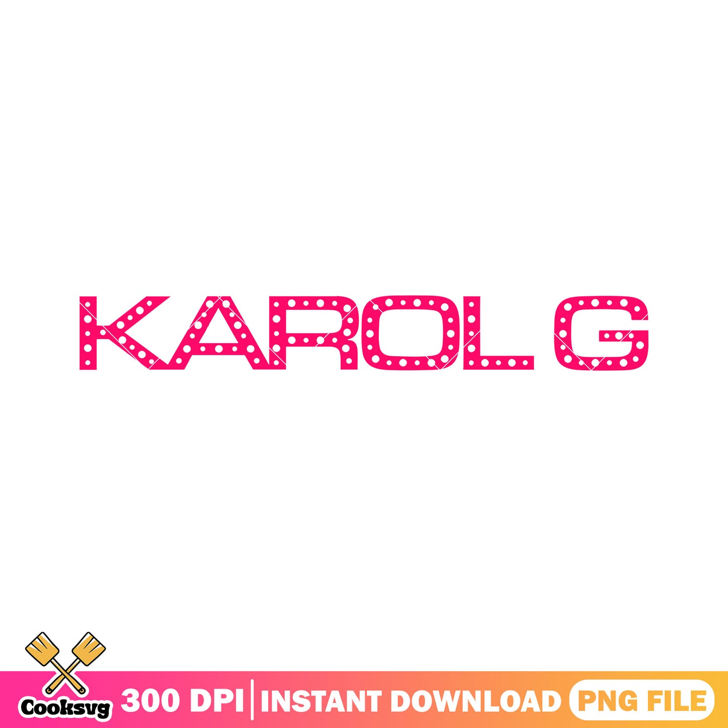 Karol g pink logo png, karol g singer png, karol g name png
