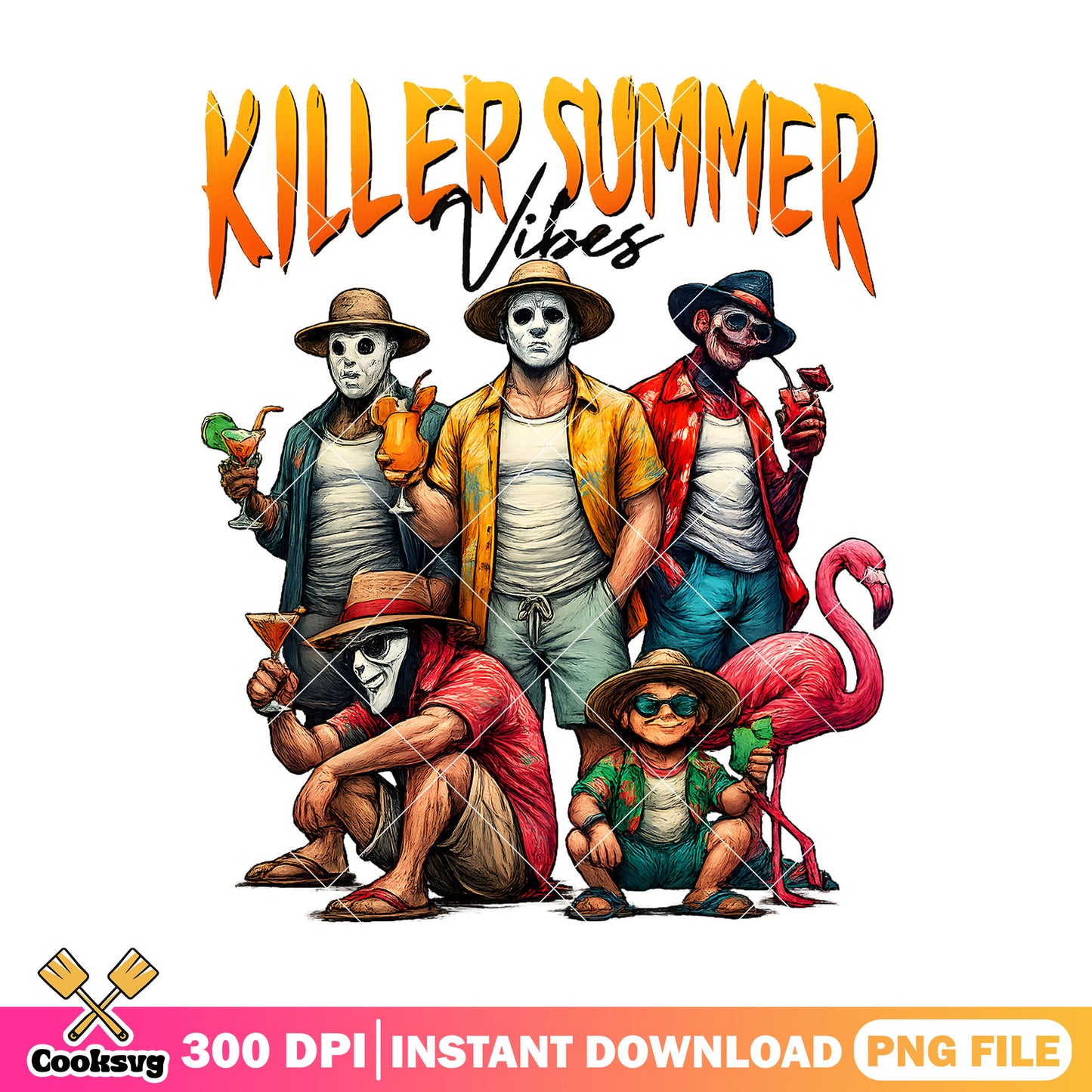 Killersummer horror png, halloween kills png, horror nights png