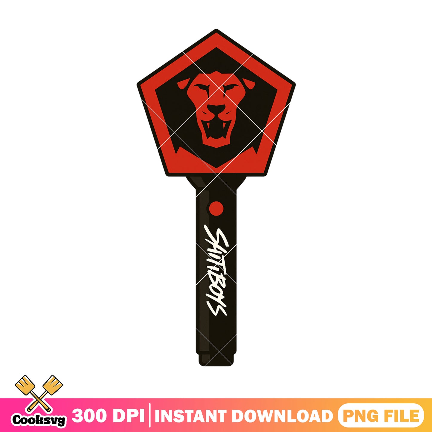 Light stick design saja boys png, kpop saja png, kpop hunters png