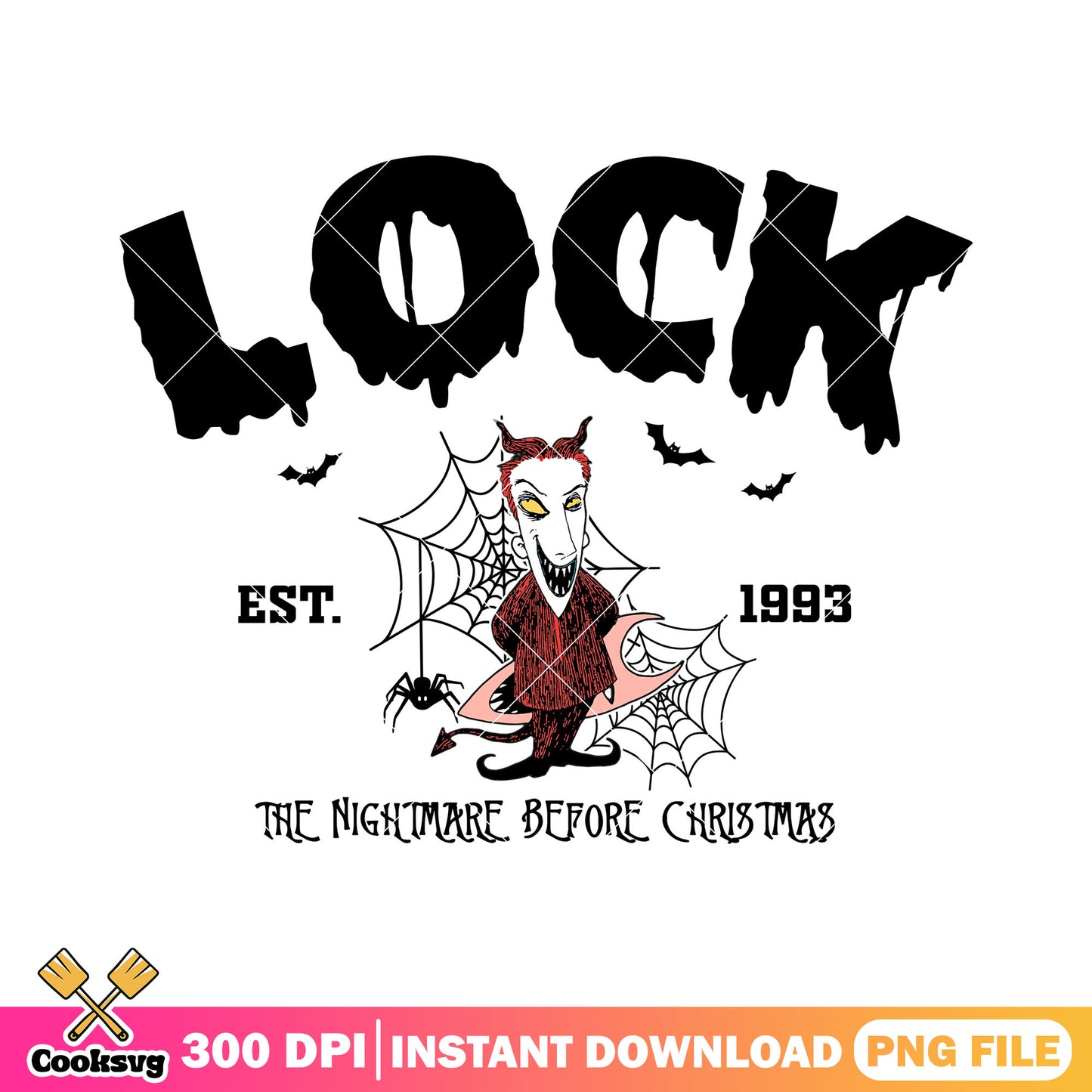 Lock infernal presence png, lock disney png, halloween cartoon png
