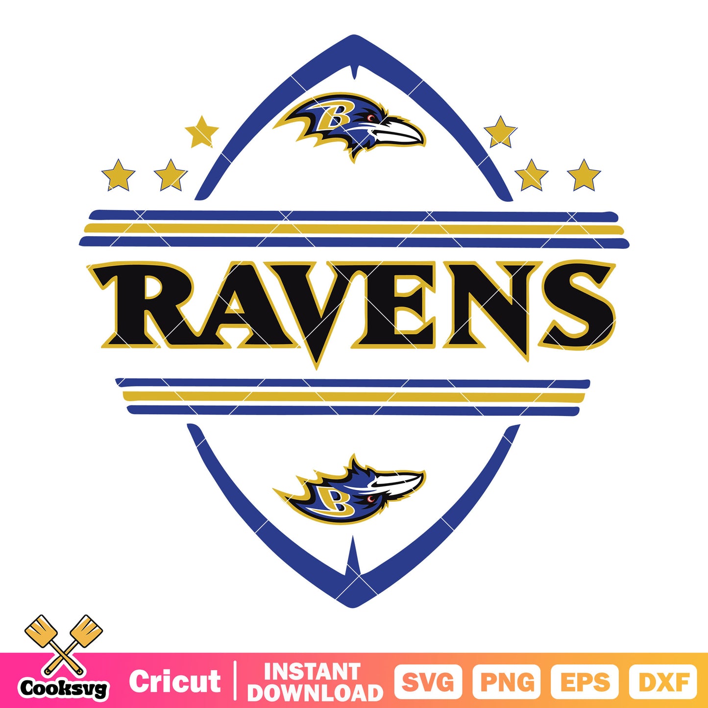 Logo ravens svg, baltimore ravens svg. National Football League svg