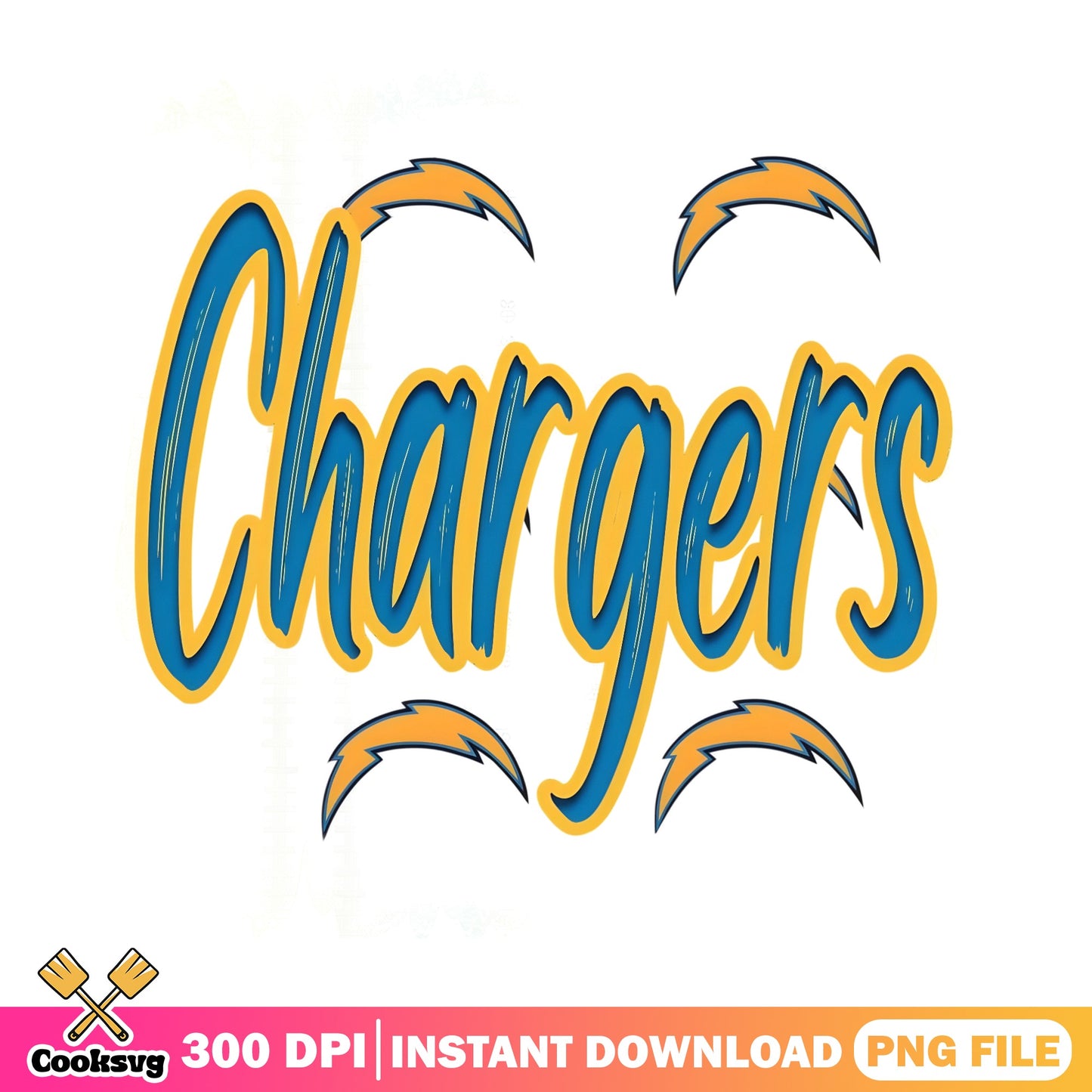 Los Angeles Chargers PNG, NFL Team Logo PNG, Football PNG